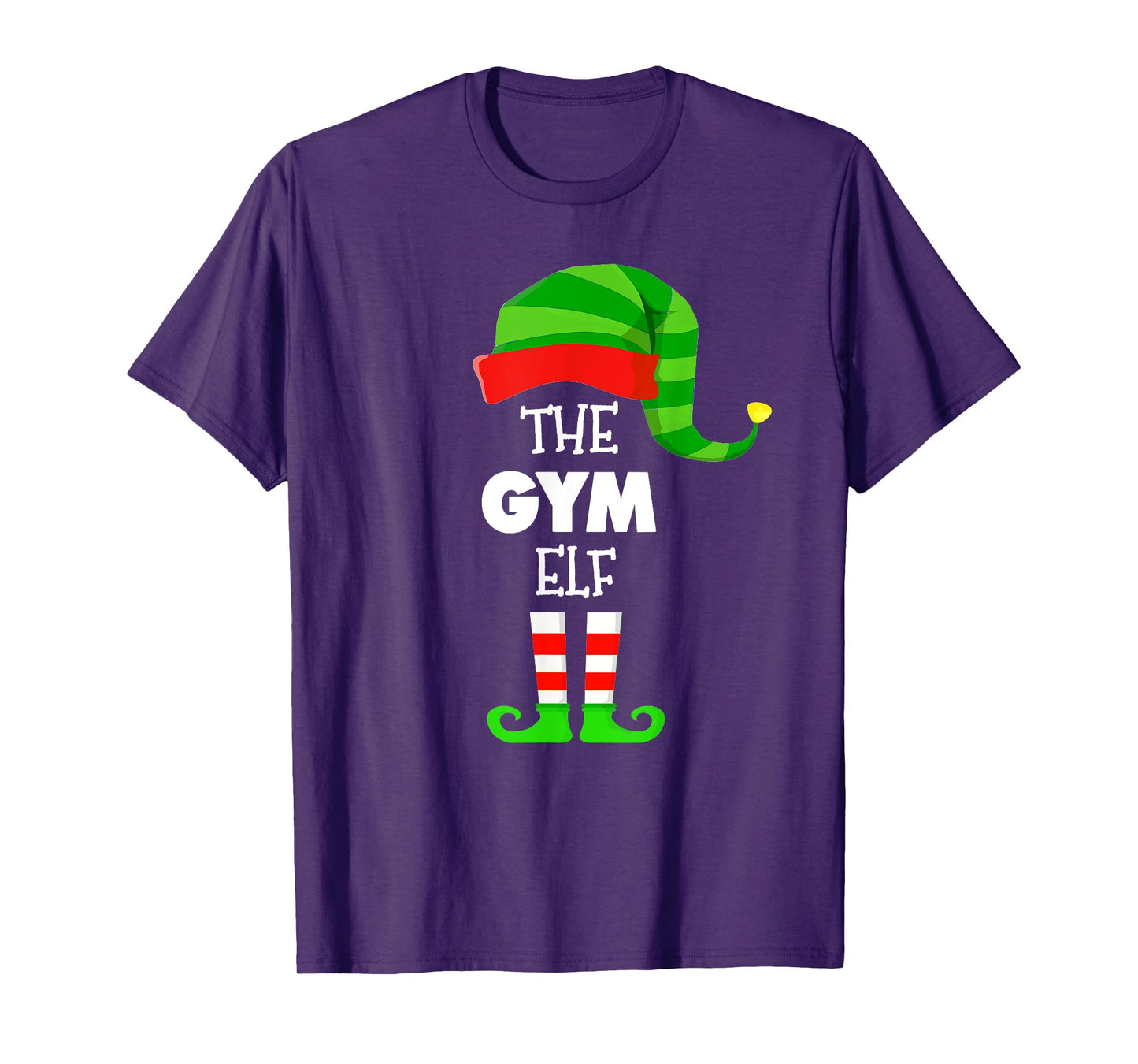 The GYM ELF Group Matching Family Christmas PJS T-Shirt