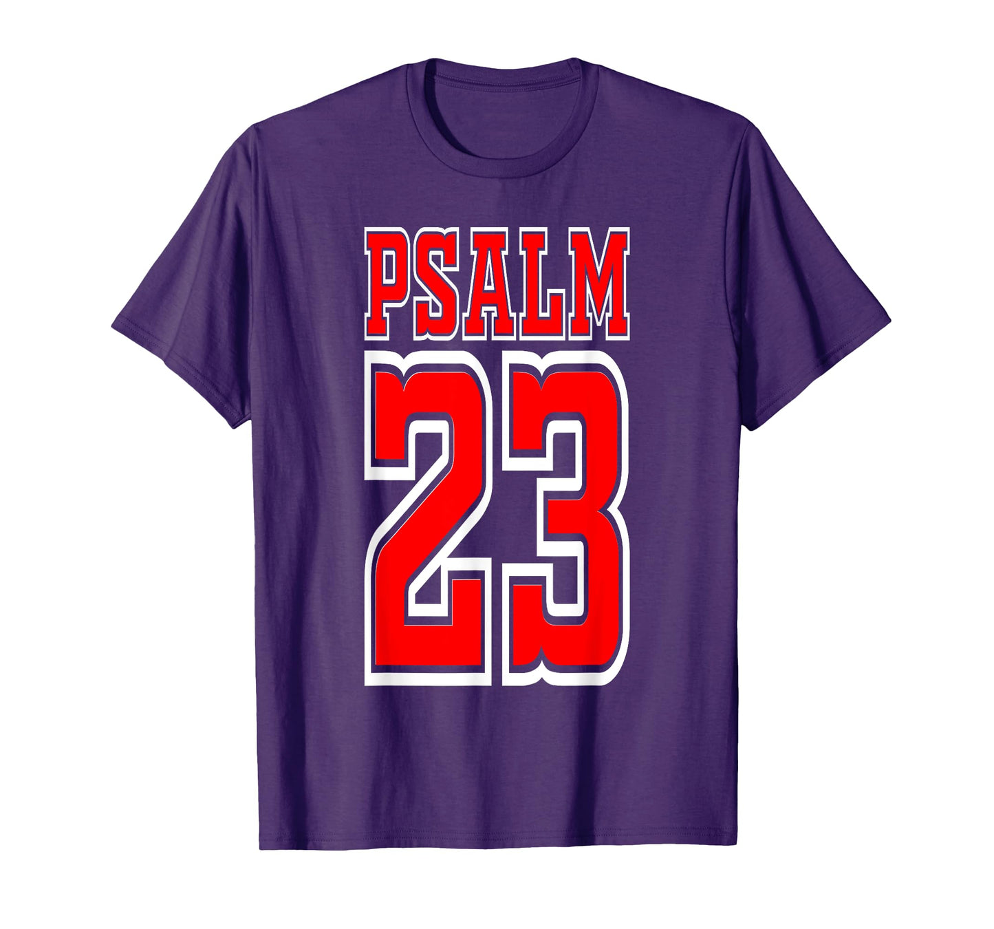 Psalm 23 Jersey Style T-Shirt