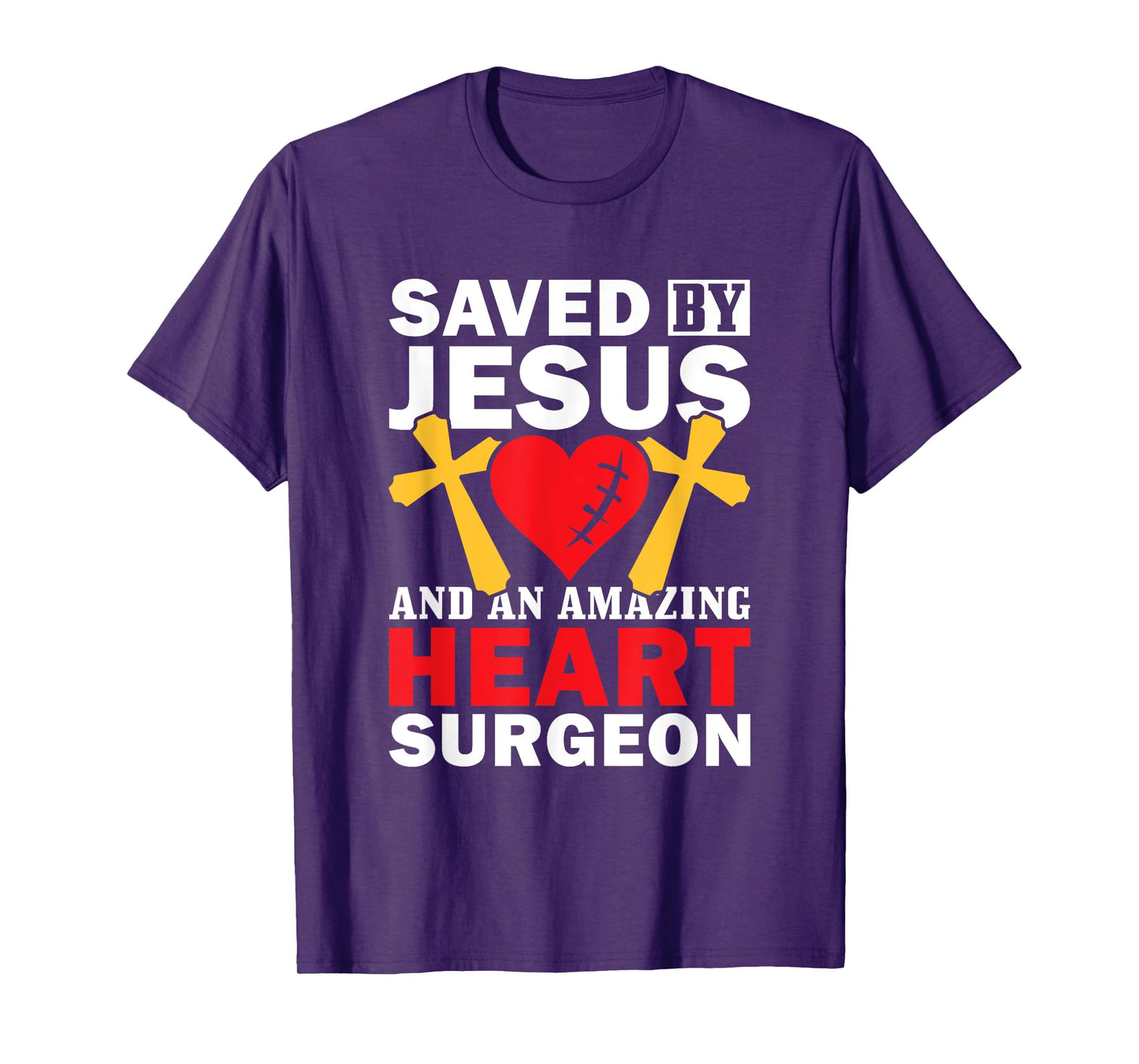 Open Heart Surgery Survivor Jesus Bypass Recovery T-Shirt