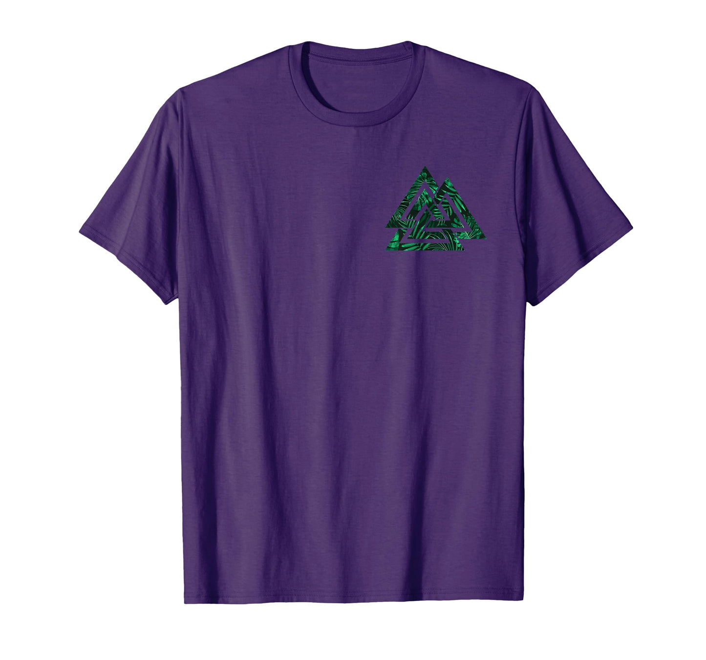 Valhalla Nordic Pagan Viking Warrior Odin Valknut Symbol T-Shirt