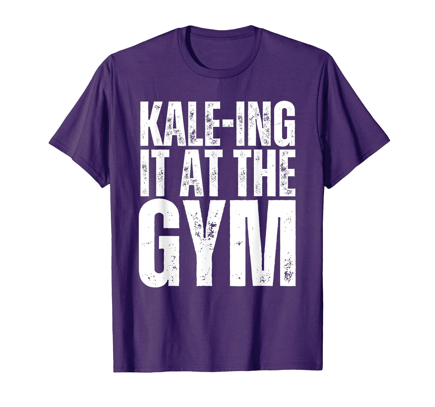 Kale-Ing It At The Gym Shirt Funny Vegetarian Bodybuilding T-Shirt