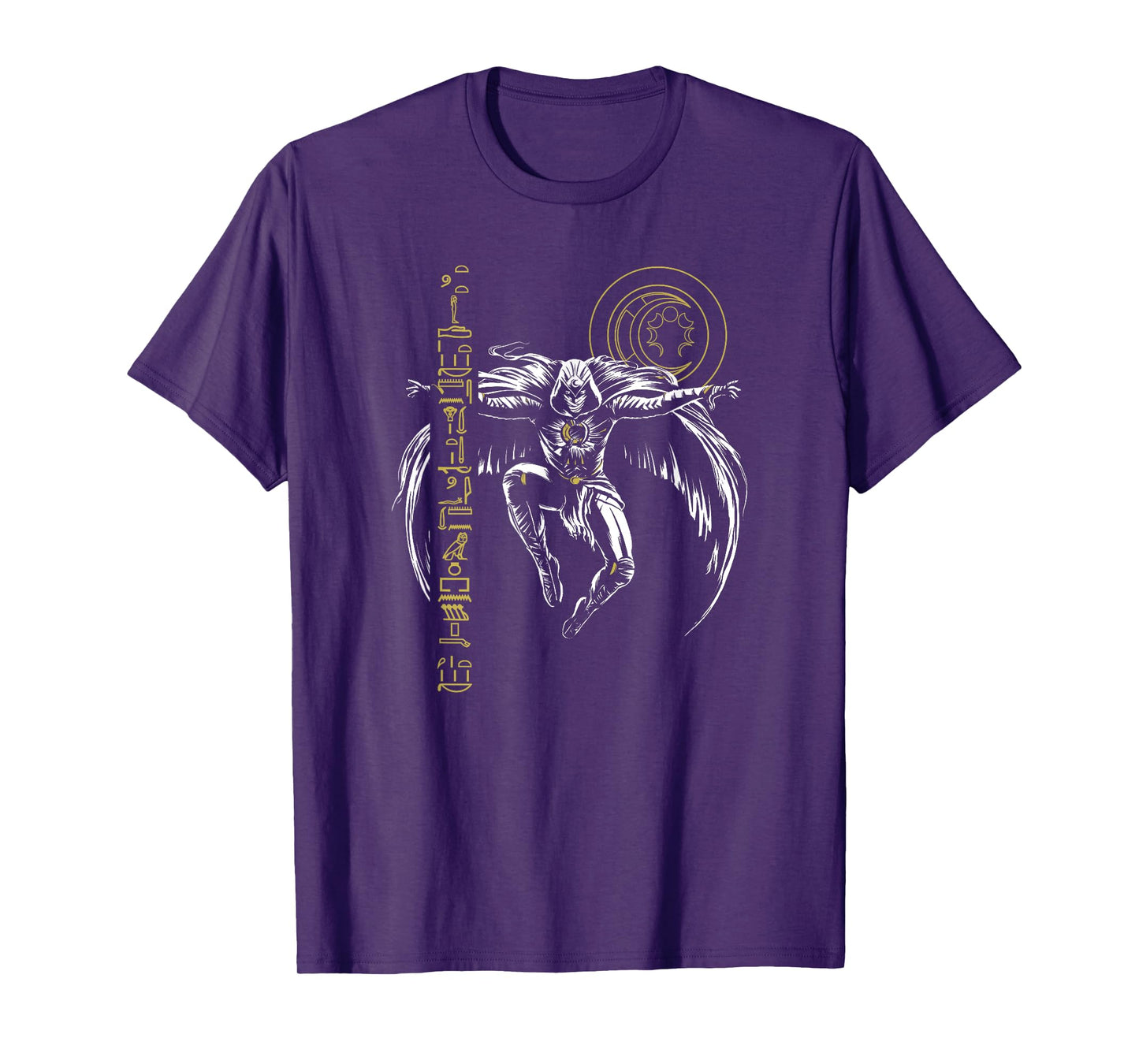 Marvel Moon Knight Action Glyph Poster T-Shirt