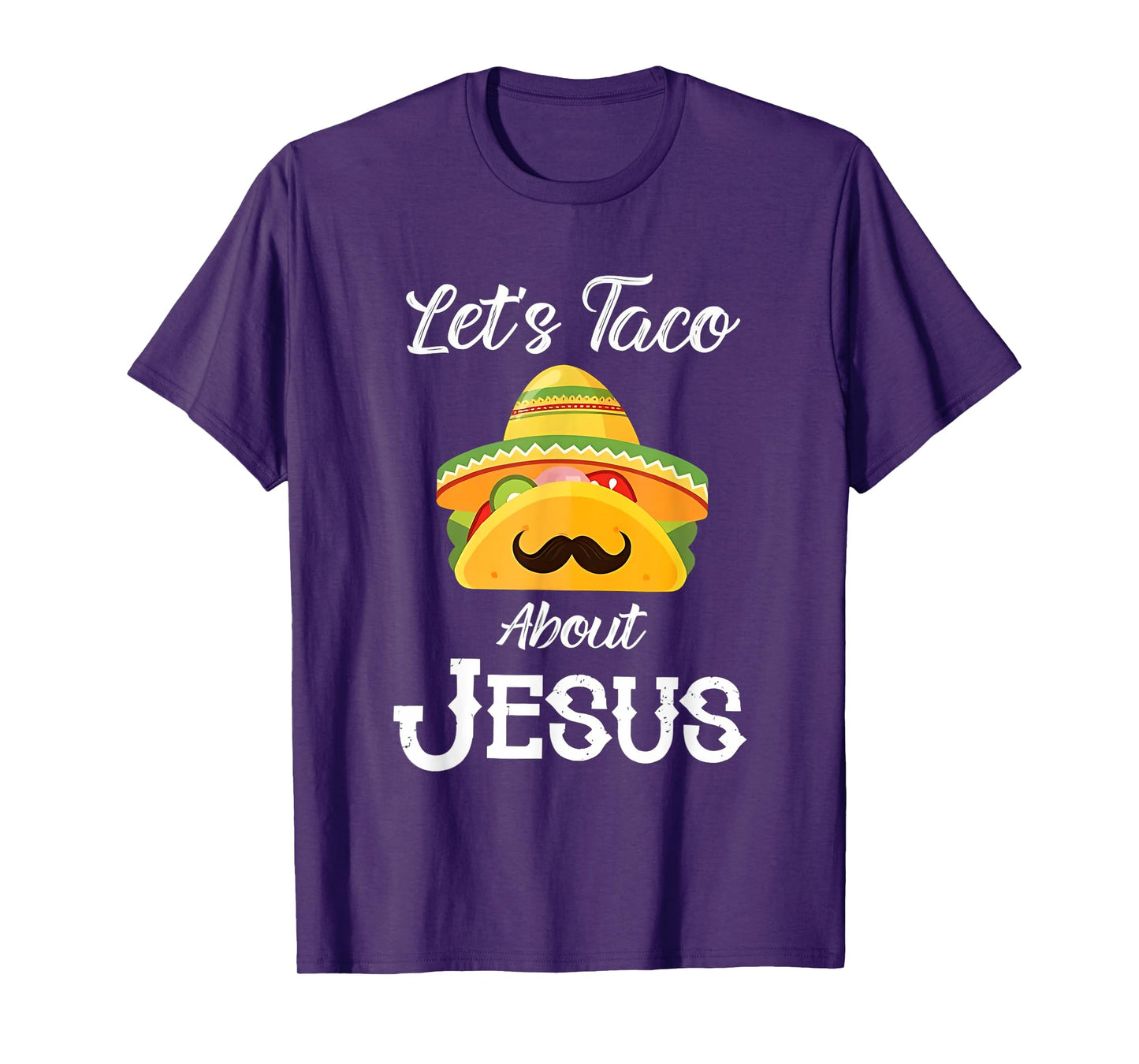 Let's Taco About Jesus Group Condiment Christian Family T-Shirt