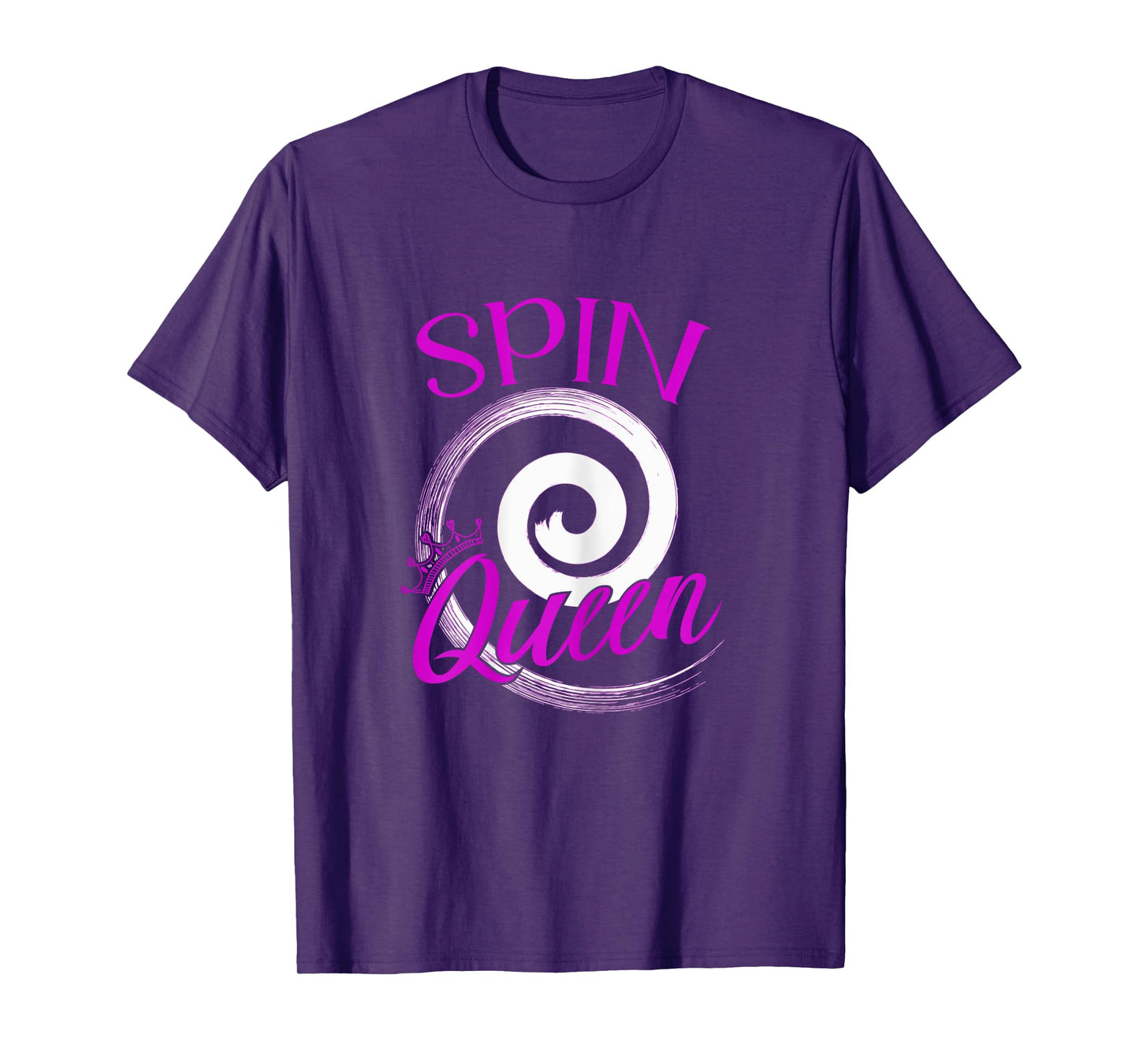 Spin Class Shirt Indoor Cycling Spinning Workout Spin Queen T-Shirt