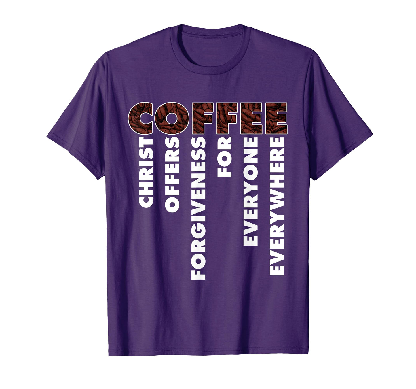 Funny Christ Coffee Gift For Christian Men Women Jesus Bible T-Shirt