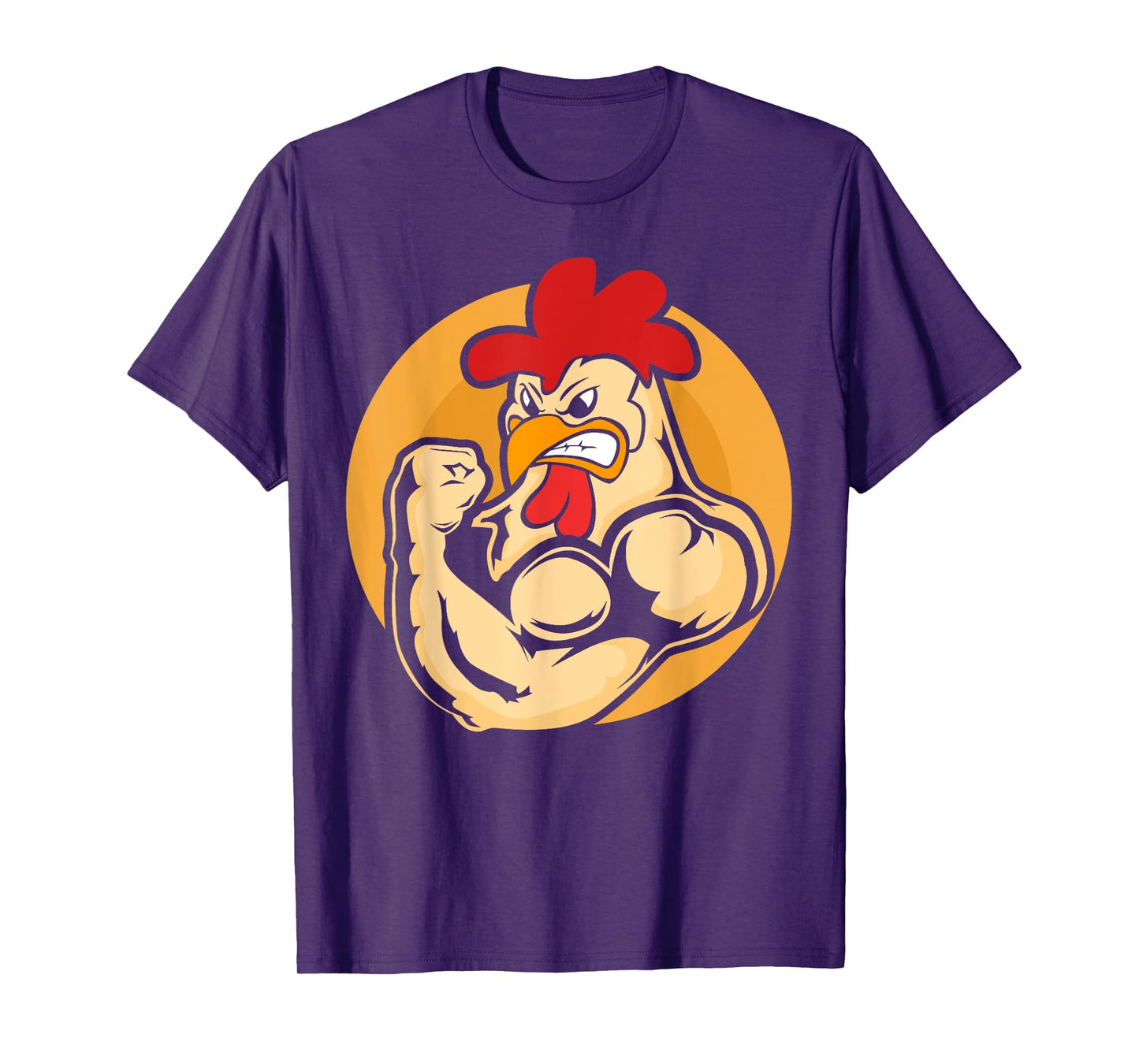 Strong Muscle Chicken Fitness Gym Chickens T-Shirt