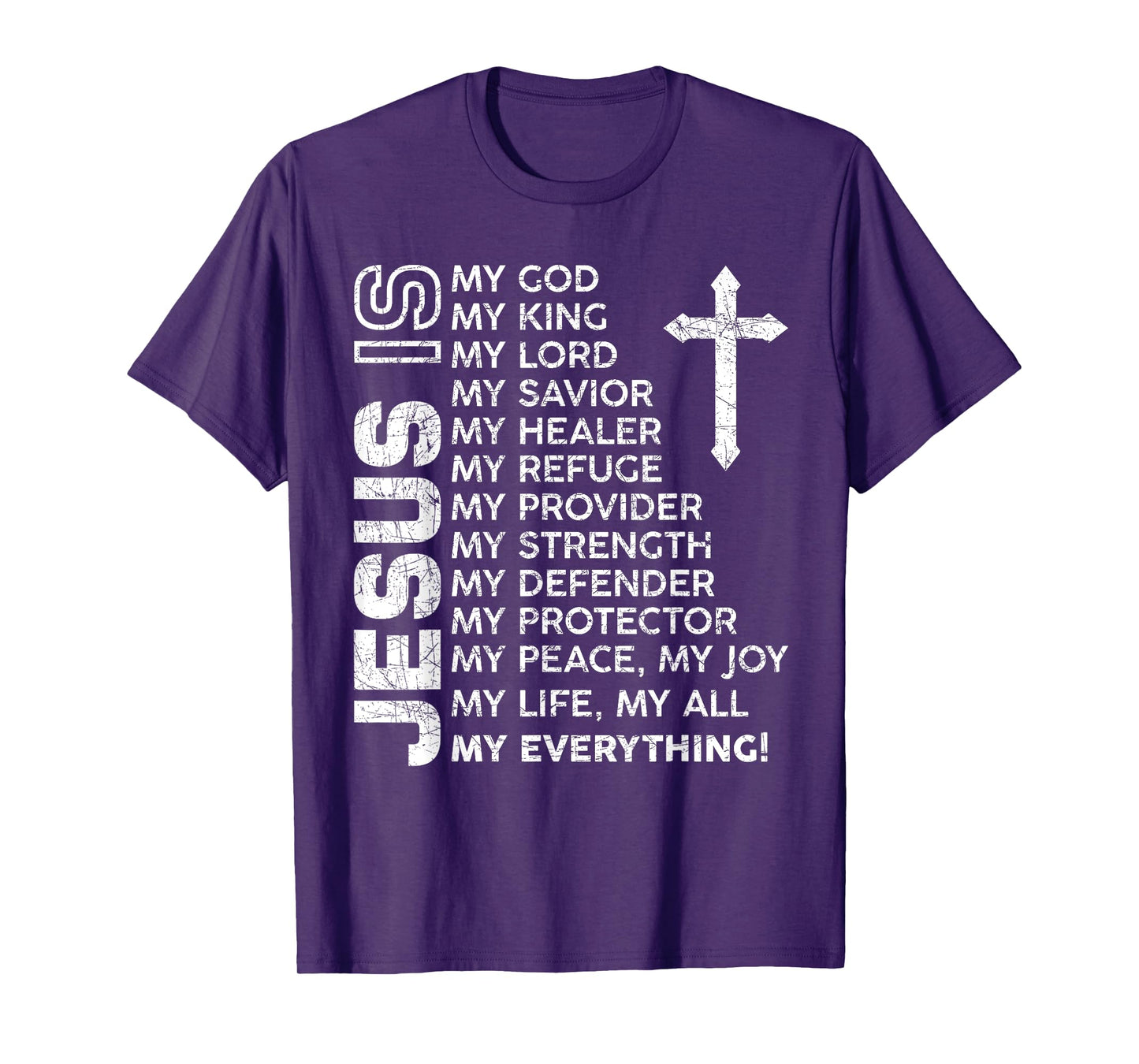 Christian Men Boys Kids Jesus T-Shirt