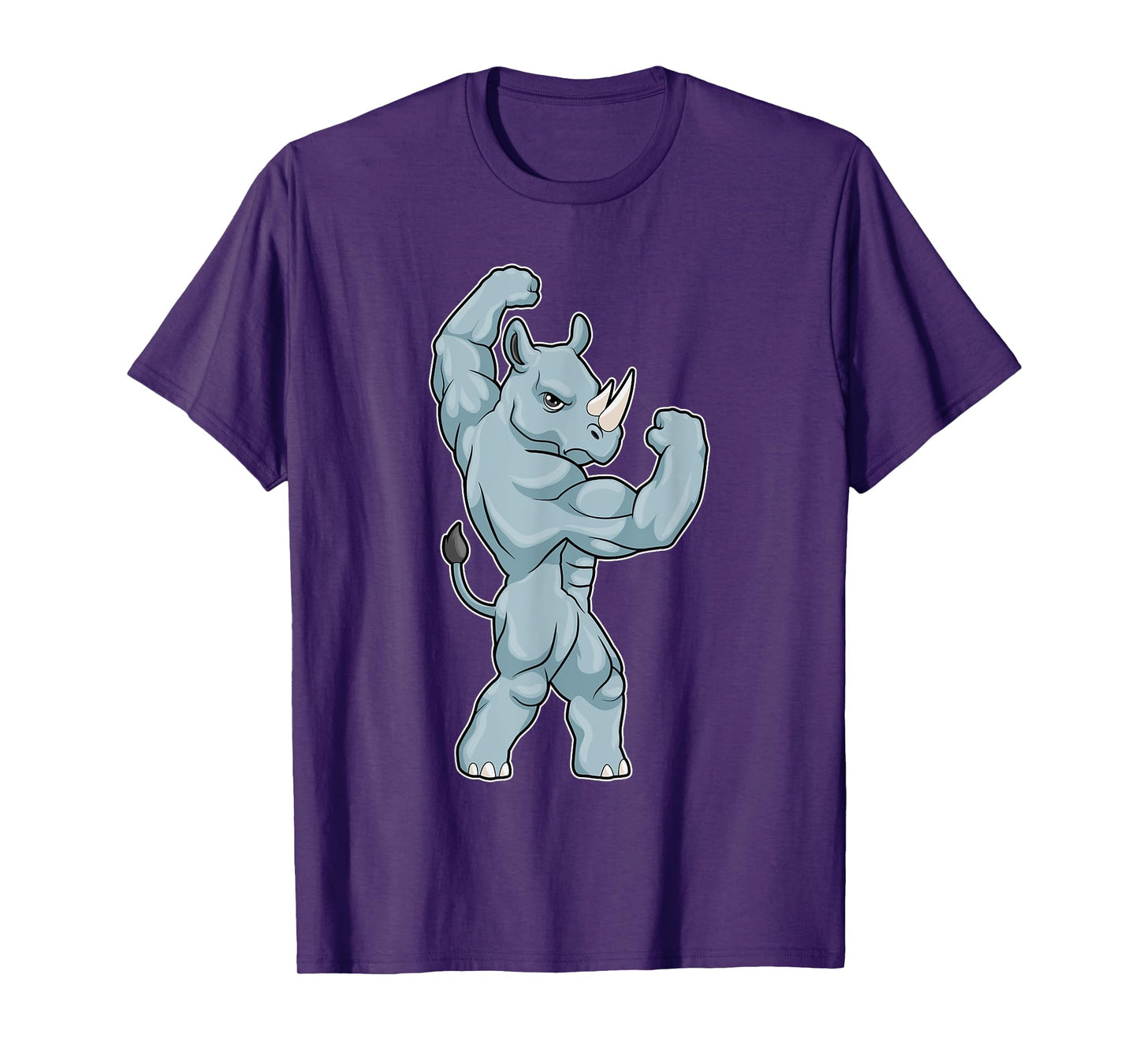 Rhino Bodybuilder Bodybuilding Sports T-Shirt