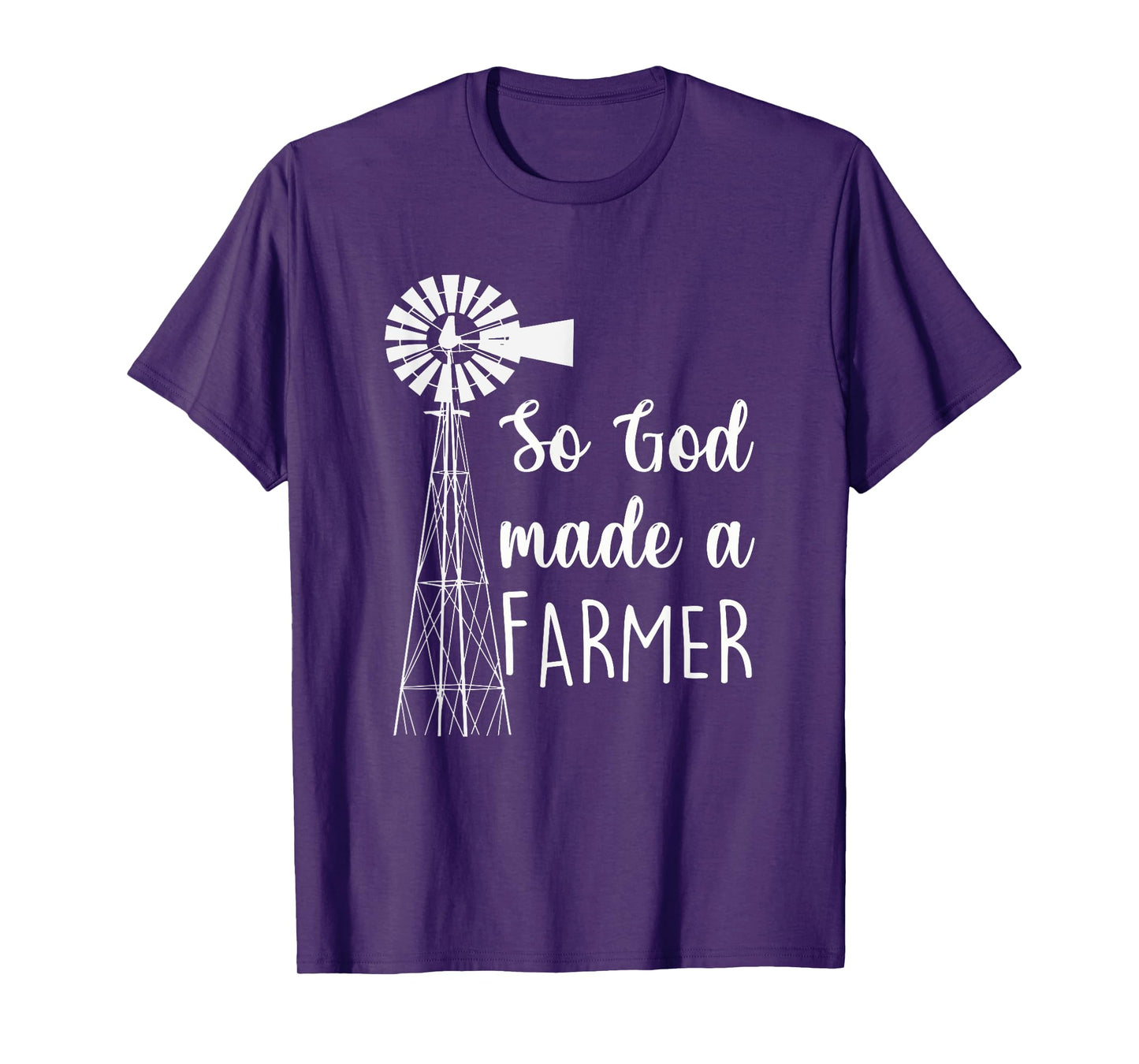 So God Made A Farmer Farmlife Country Proud Farmer Gift T-Shirt
