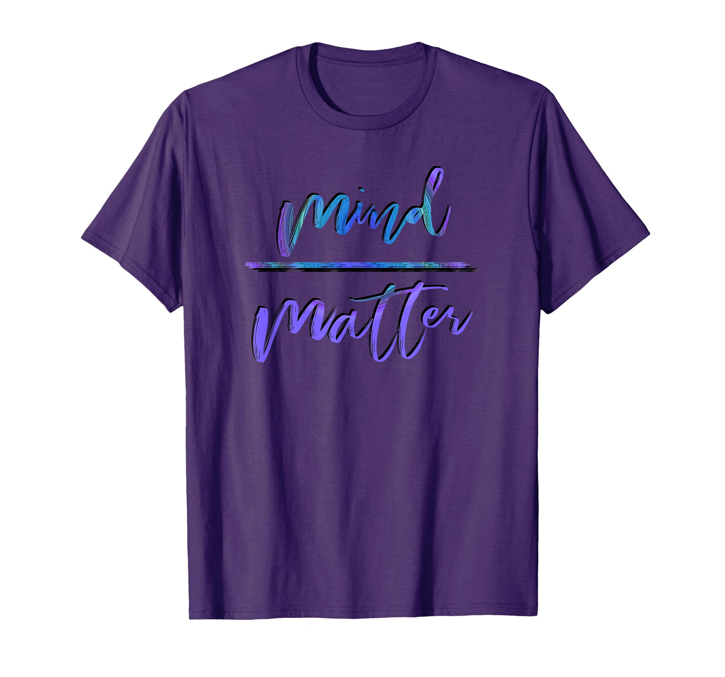 Mind Over Matter Inspiring Gym Design T-Shirt