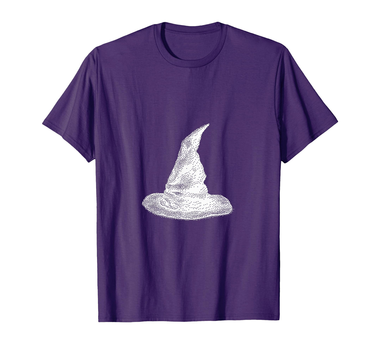 Spooky Witch Hat Occult Halloween Art T-Shirt