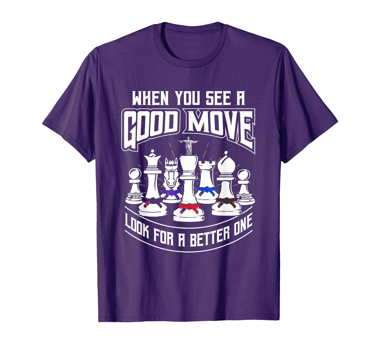 BJJ Chess - Brazilian Jiu-Jitsu and BJJ Gift T-Shirt