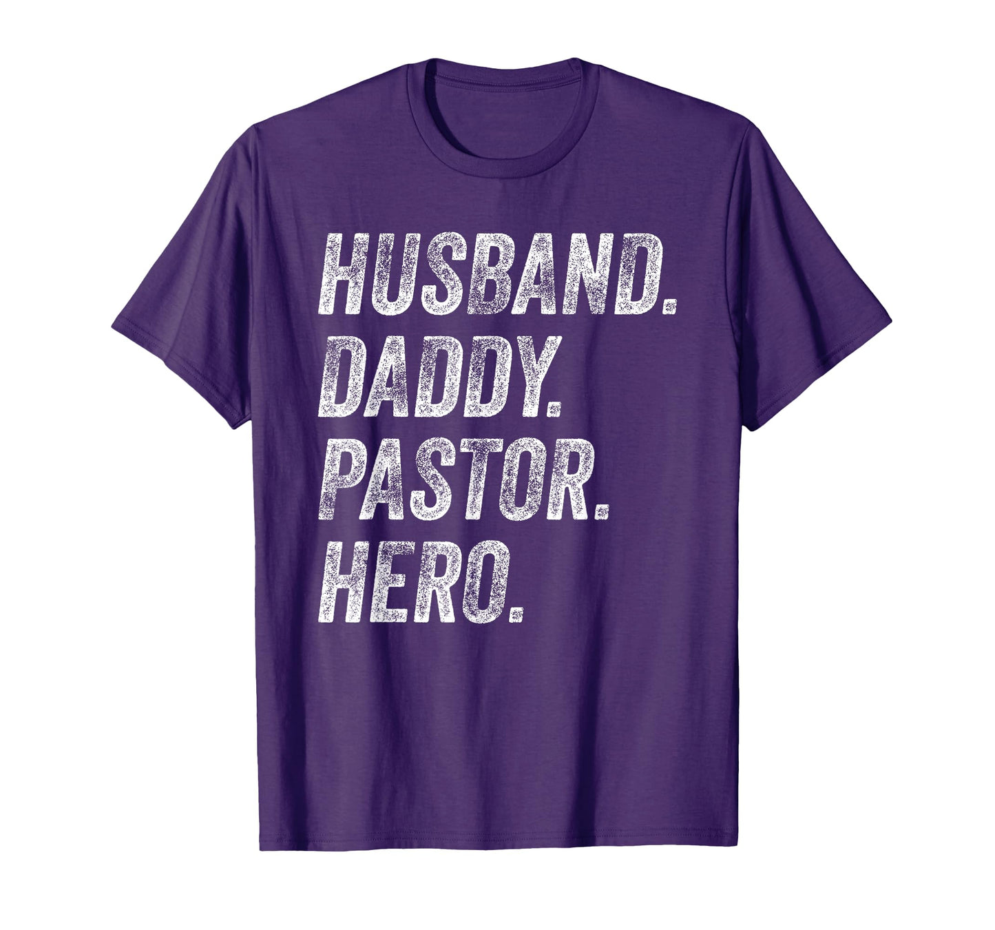 Funny Husband Daddy Pastor Appreciation Gift Preacher Men T-Shirt