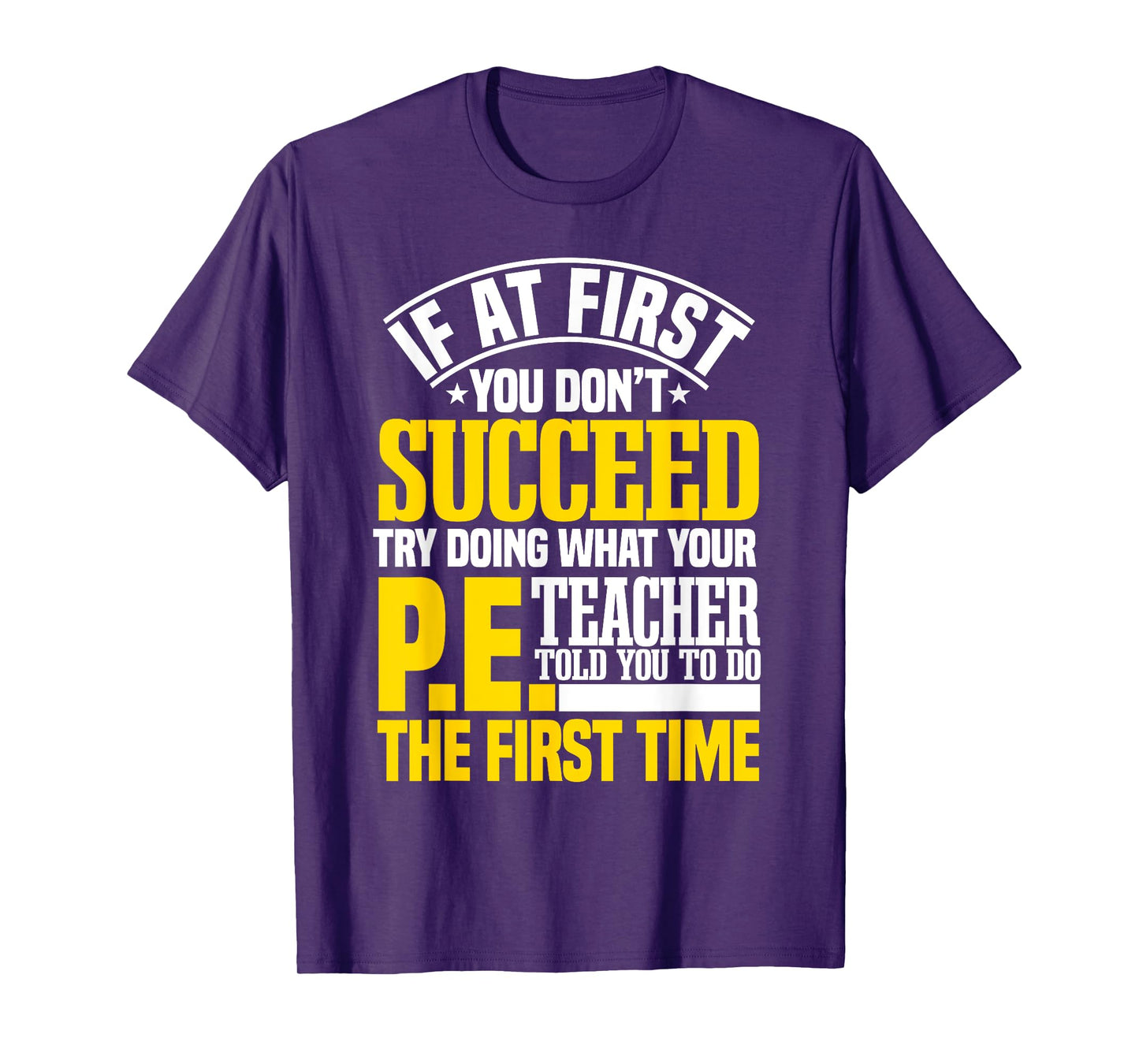 PE Teacher Gym Coach Instructor Physical Education Sport T-Shirt for Men Women Kids