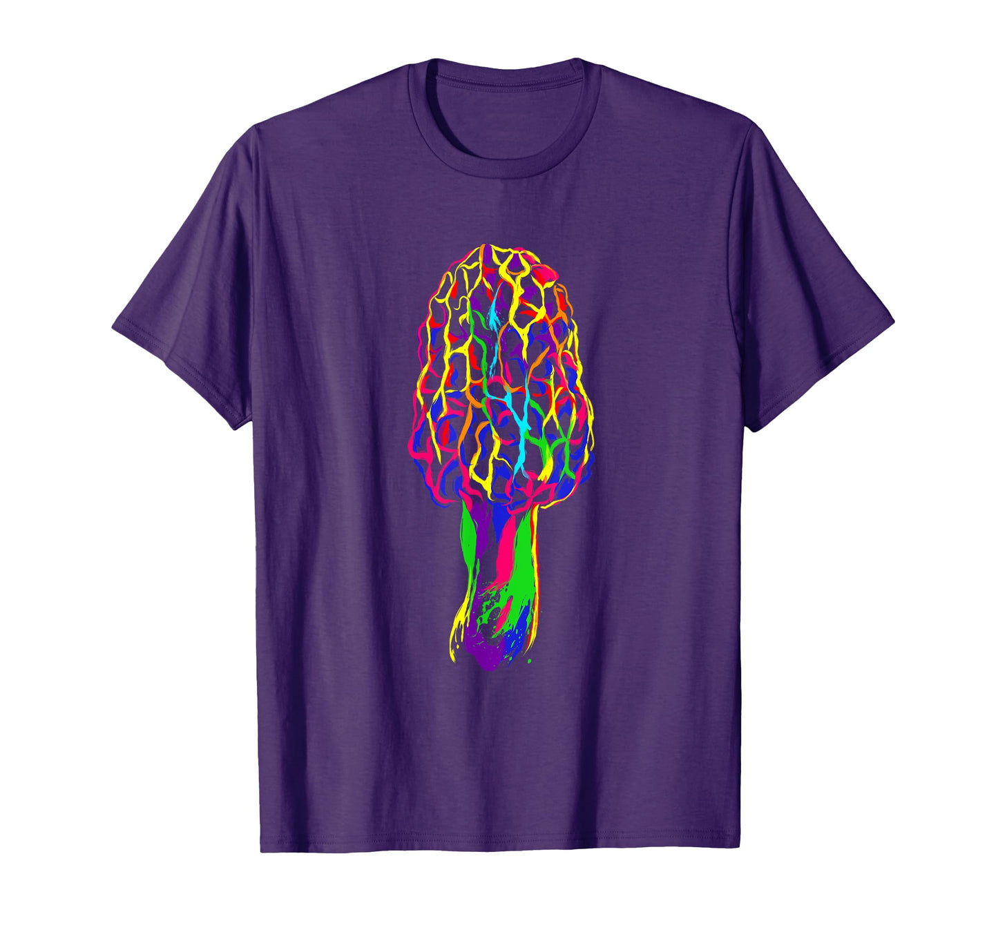Colorful Morel Mushroom T-Shirt
