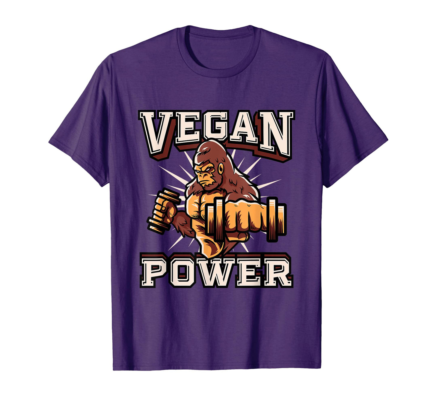 Vegan Power - Vegan & Vegetarian Workout T-Shirt