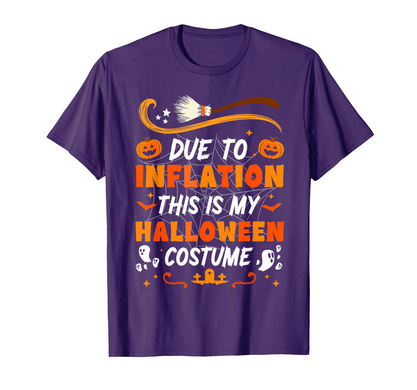 Pumpkin Halloween Costume Men Women Funny Halloween 2025 T-Shirt
