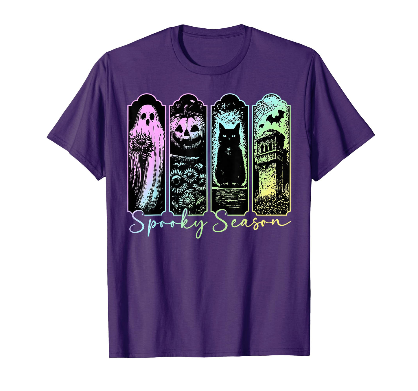 Funny Halloween Horror Spooky Season Matching Halloween T-Shirt