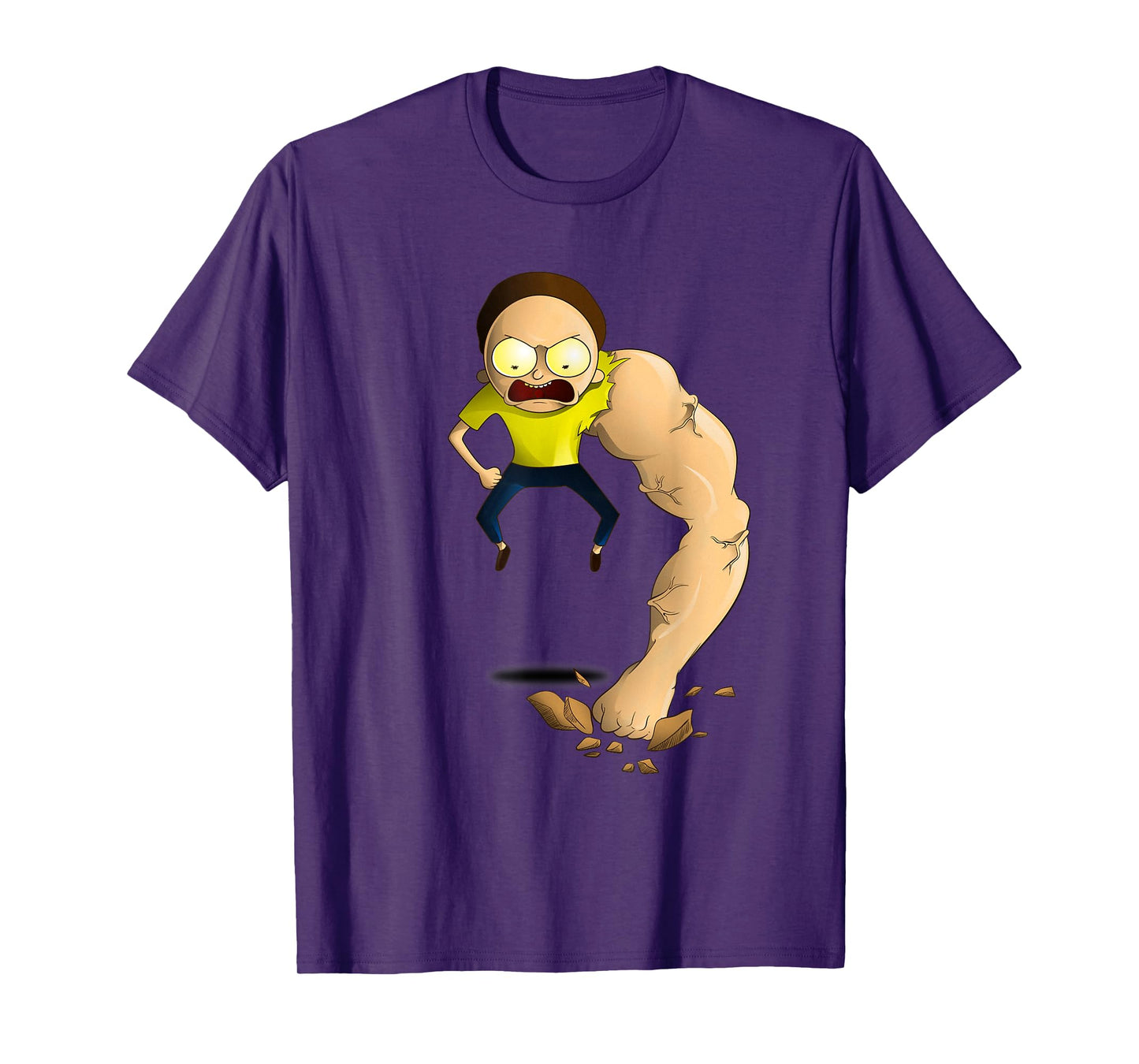 Rick and Morty Shirt Armothy Muscle T-Shirt T-Shirt