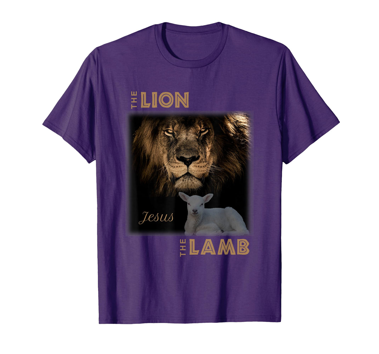 The Lion And The Lamb Jesus T-Shirt T-Shirt