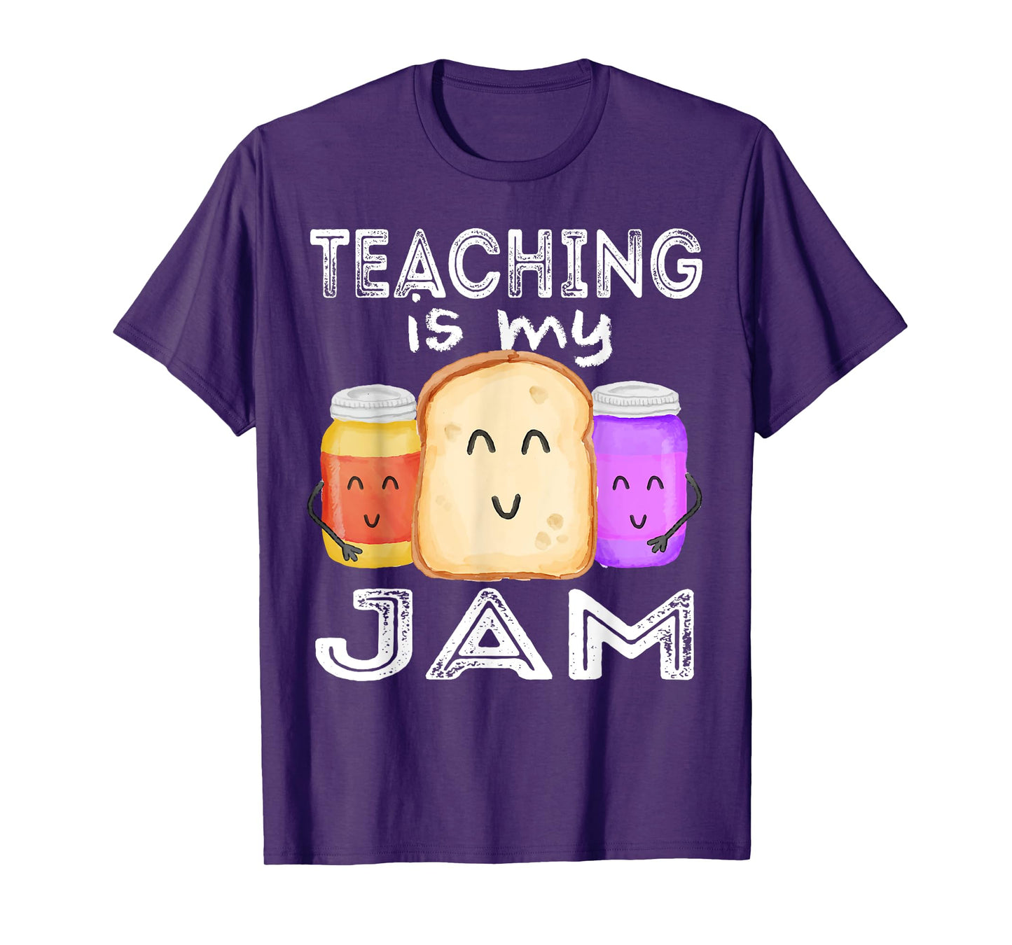 TEACHING IS MY JAM, I Love Teaching Shirt for Teachers Gift T-Shirt for Men Women Girls Kids
