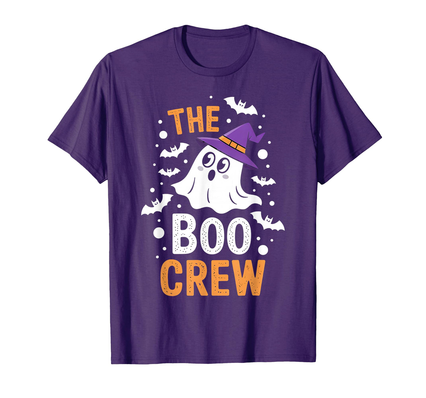 Halloween Ghost The Boo Crew Costume Matching Women Gifts T-Shirt