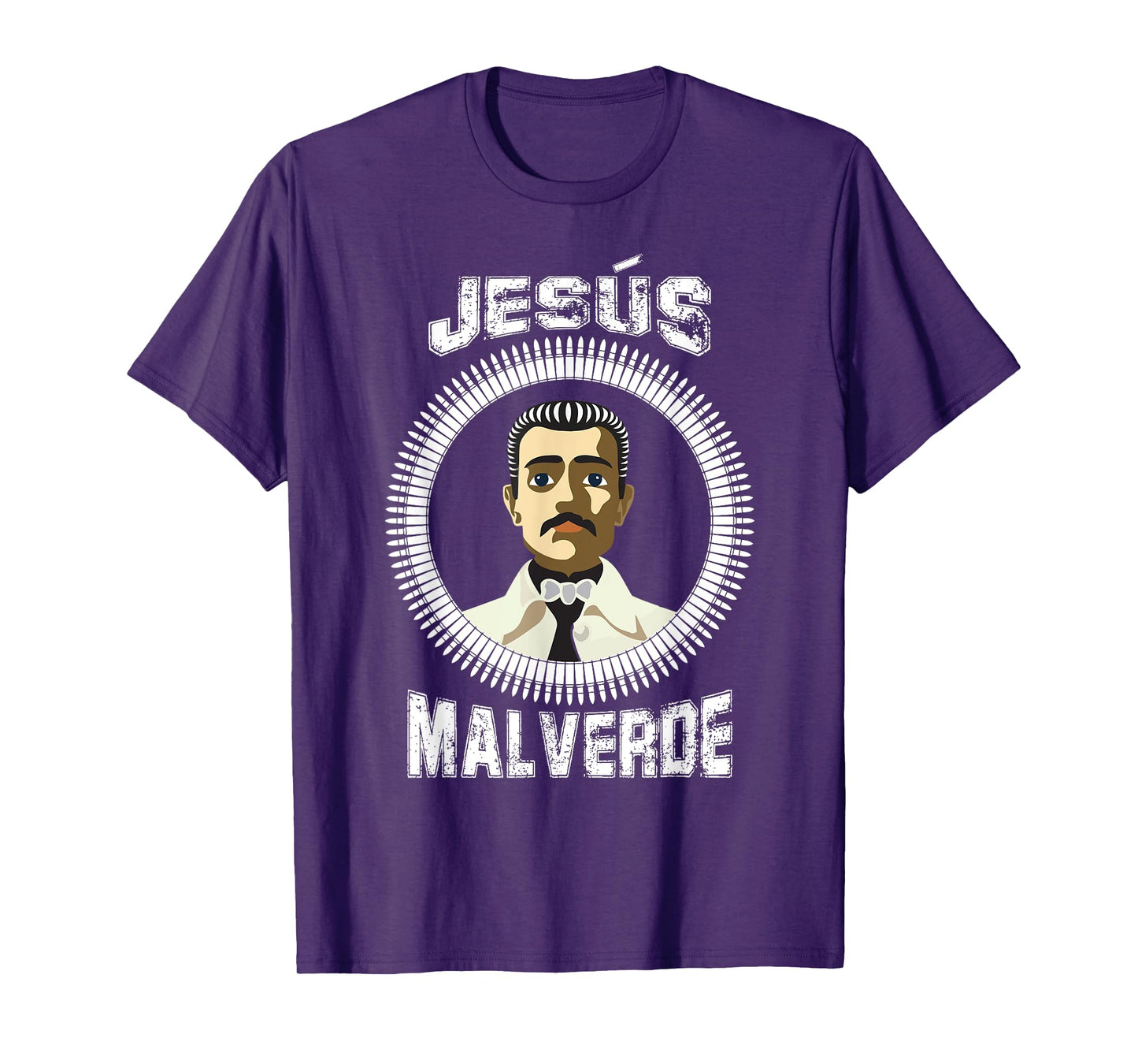 Jesus Malverde Tshirt Mexican Hero Angel Of The Poor Shirt T-Shirt