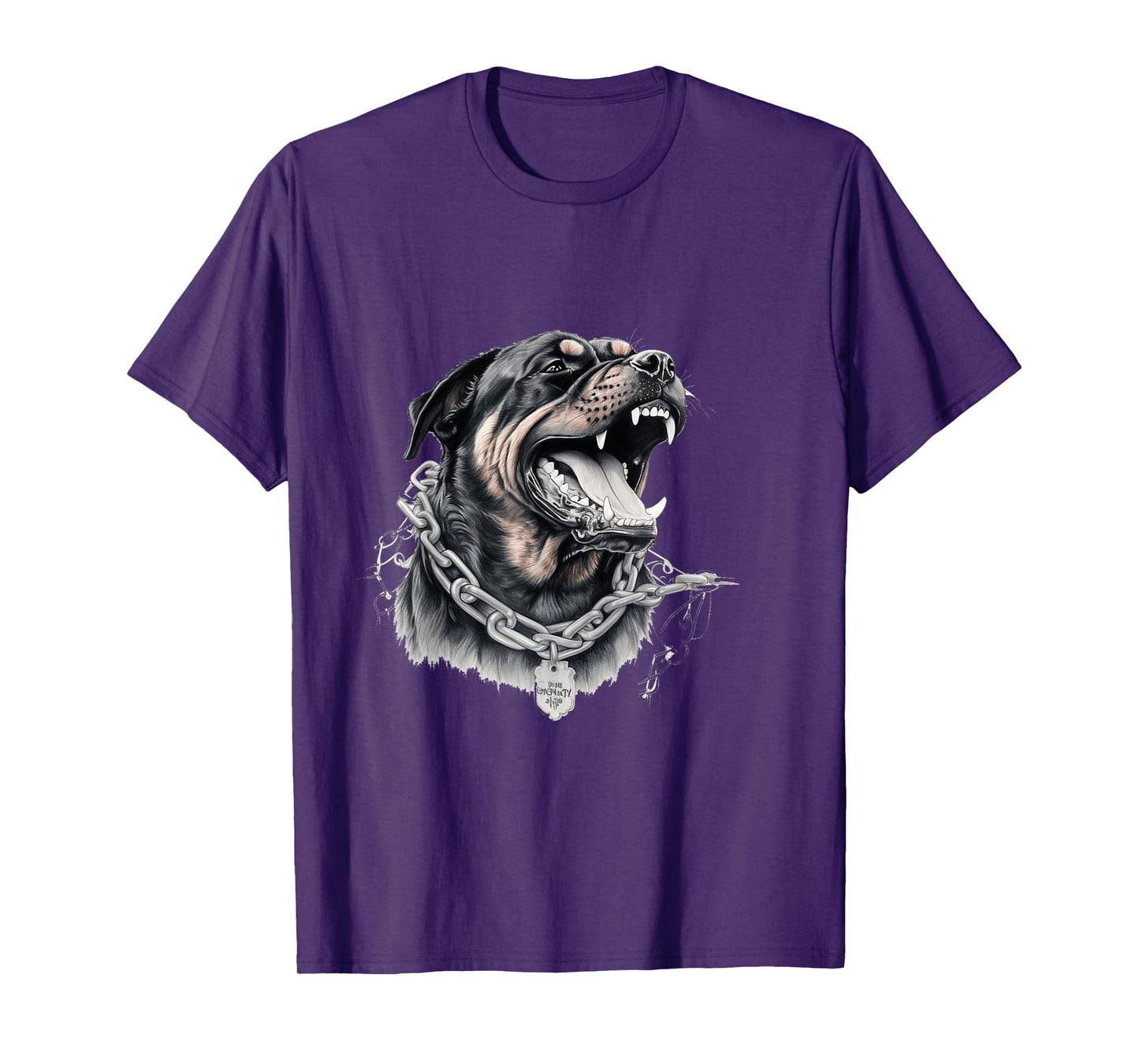 Fierce Rottweiler Dog T-Shirt for Men Women