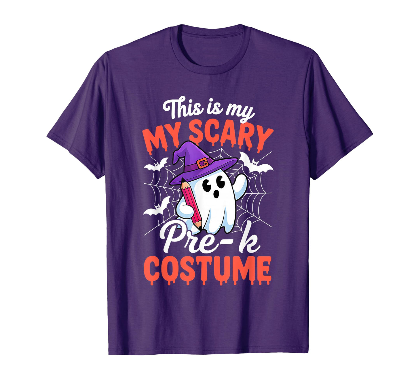 This is My Scary Pre-k Teacher Costume Halloween T-Shirt