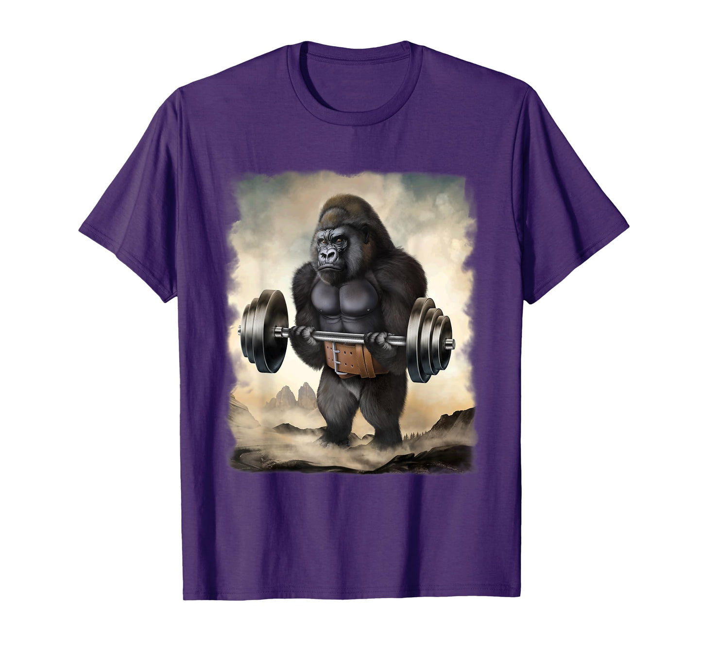 Gorilla Muscle Training Weightlifting T-Shirt