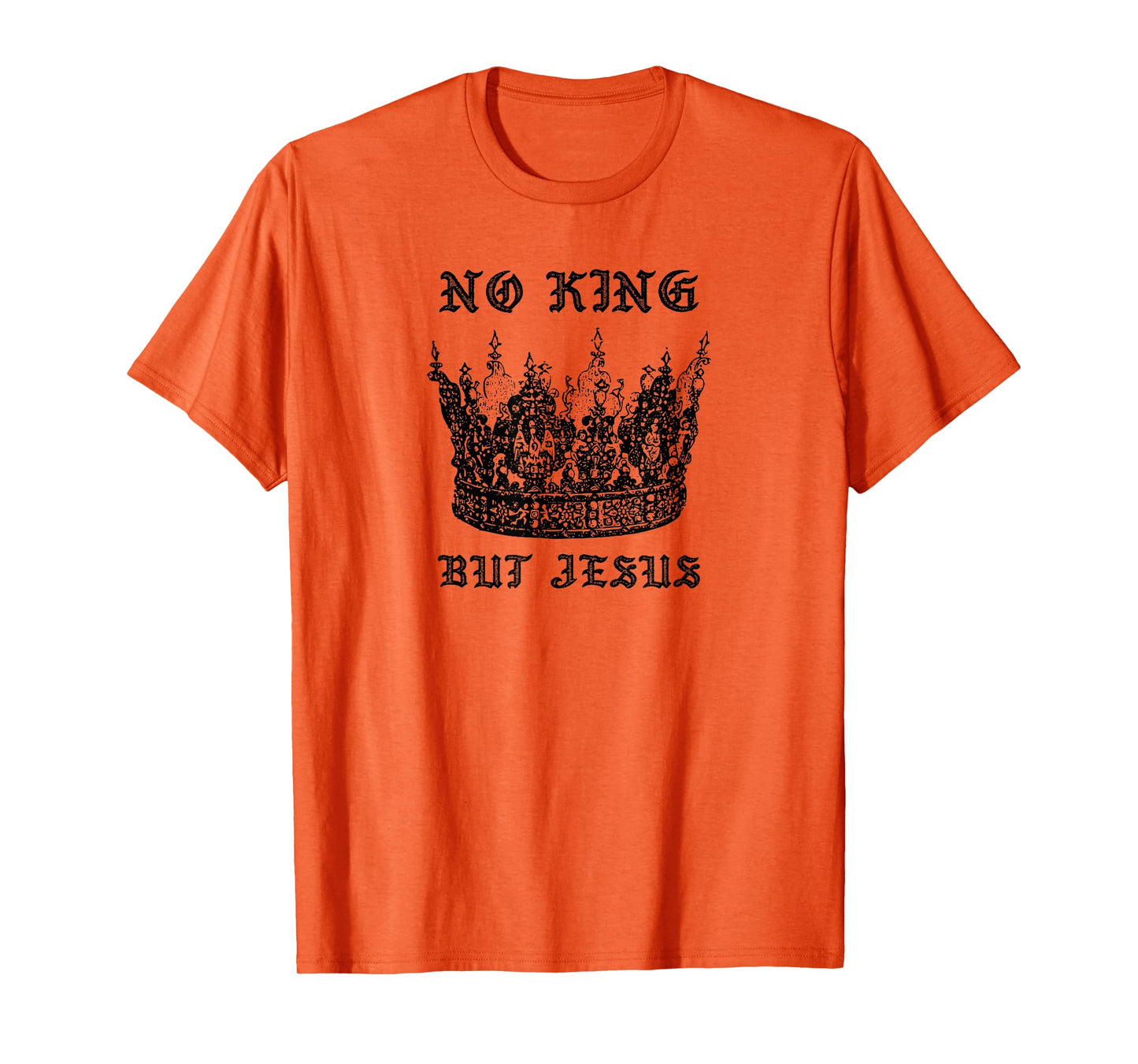 No King But Jesus Christmas Worship T-Shirt