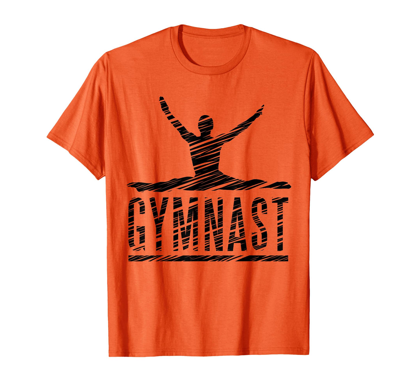 Gymnastics Fan Vintage Motif T-Shirt
