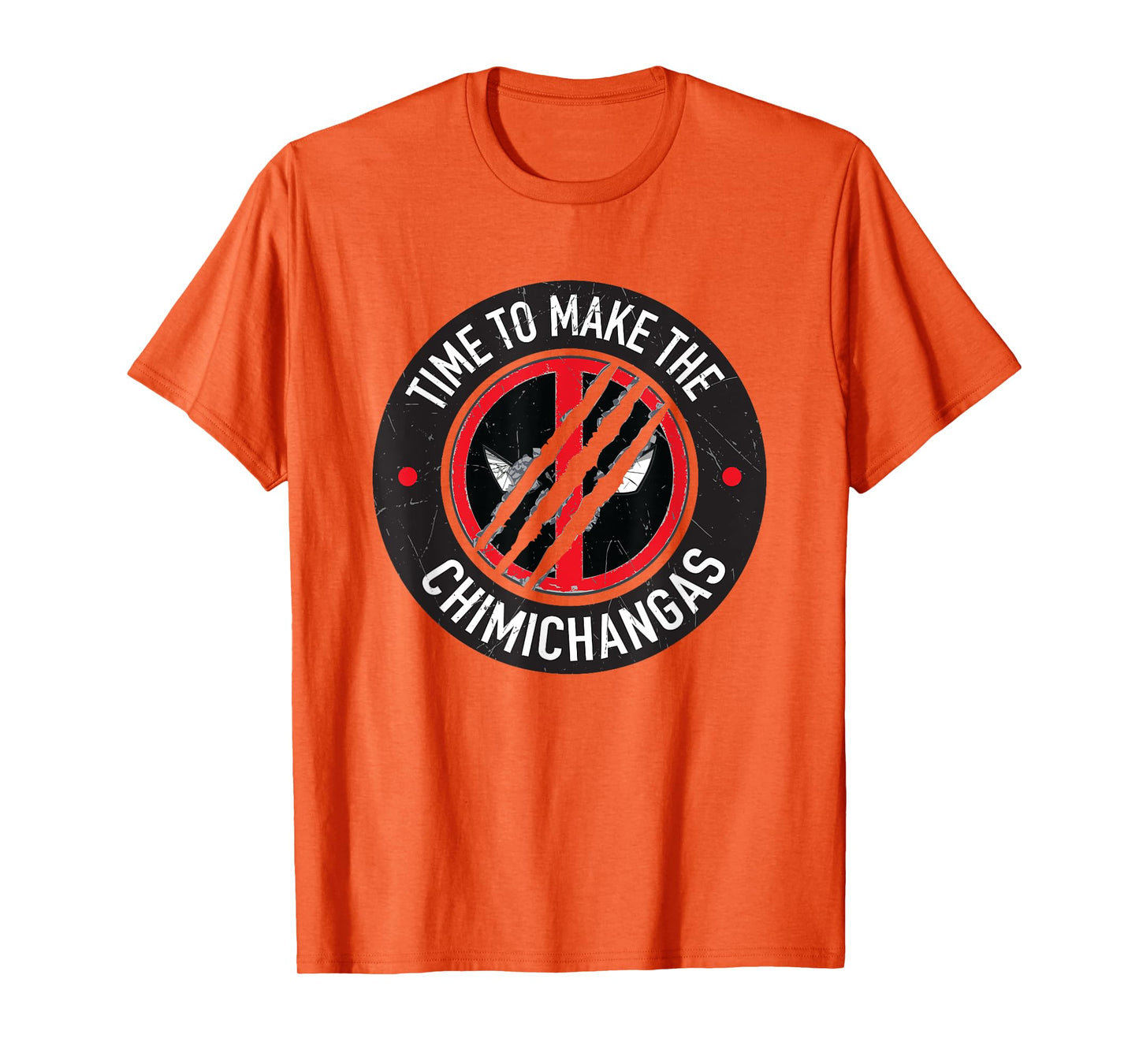 Marvel Deadpool & Wolverine Time To Make Chimichangas Logo T-Shirt
