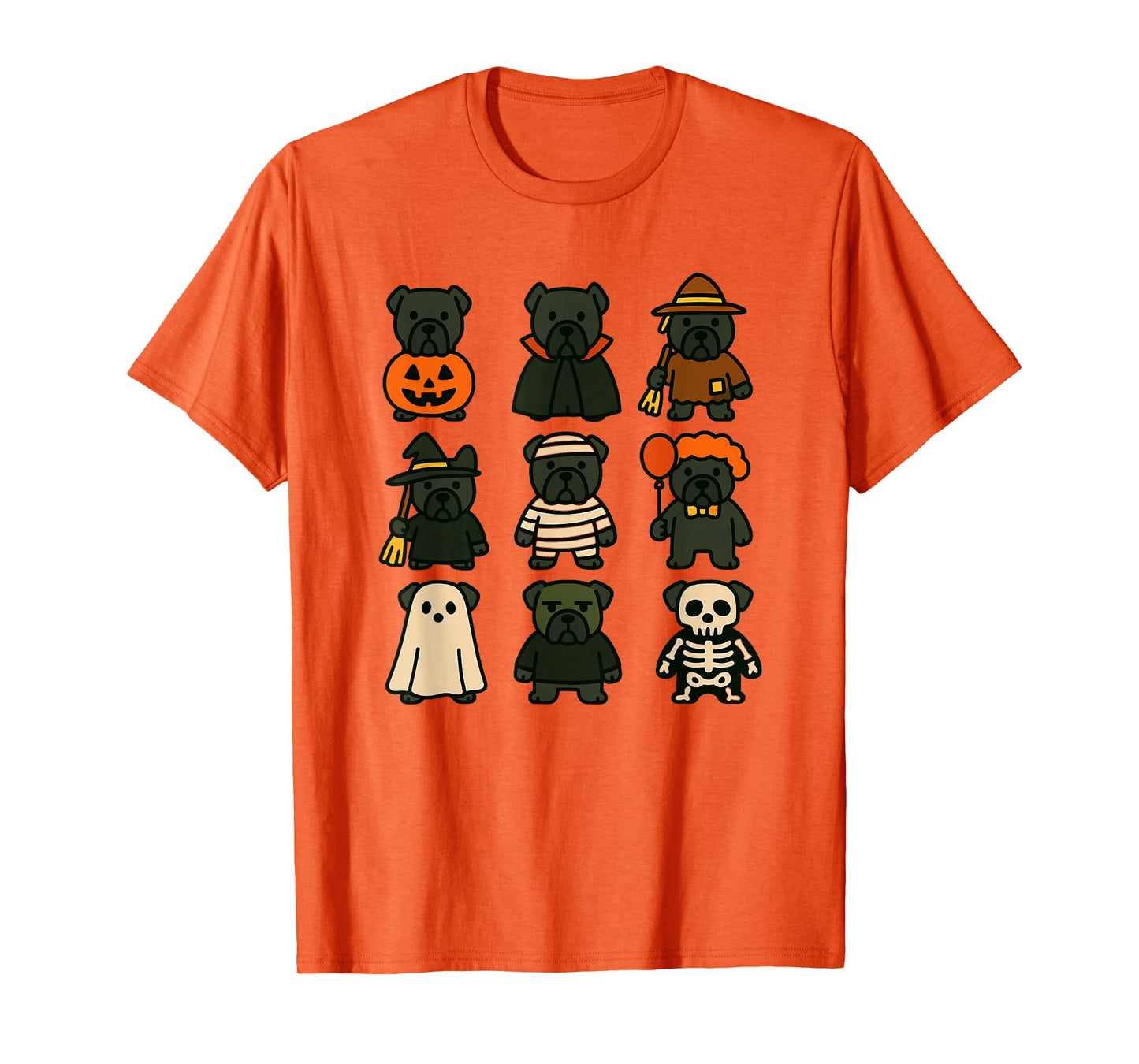 Cane Corso Halloween Costume Funny Scary Dog Ghost Witch T-Shirt