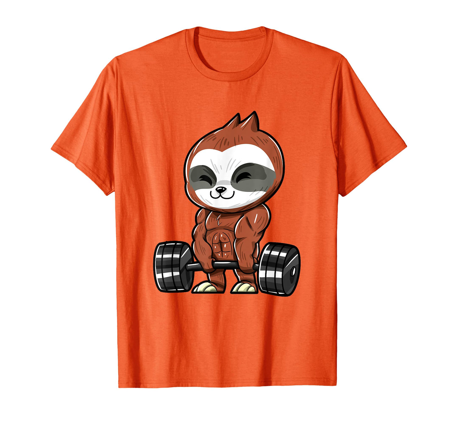 Funny Workout Gym Sloth Fitness Bodybuilding T-Shirt