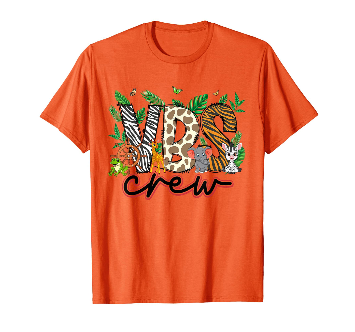 VBS Crew VBS 2024 Vacation Bible School Jungle Adventures T-Shirt