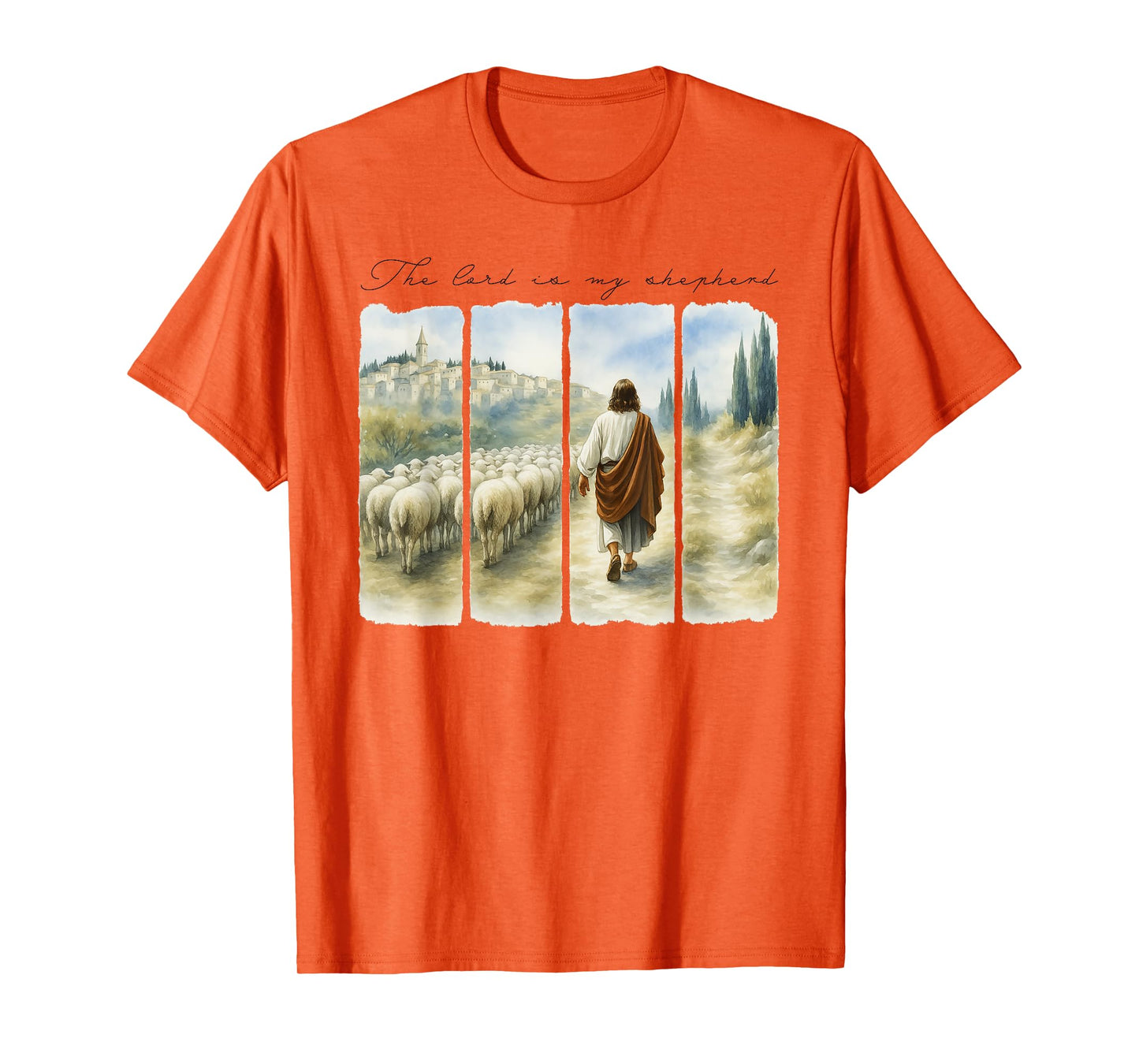 The Lord Is My Shepherd Jesus Christ The Good Shepherd T-Shirt