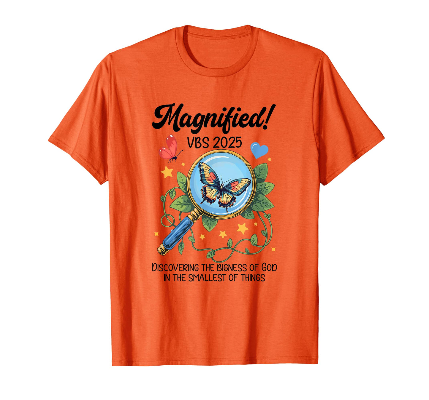 Magnified Vbs 2025 Butterfly Discovering The Bigness Of God T-Shirt