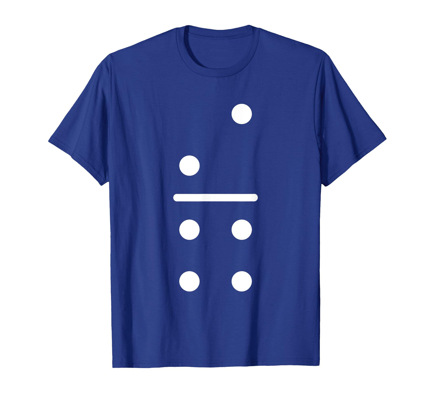Domino Game 2 4 Dots Matching Halloween Group Costume T-Shirt