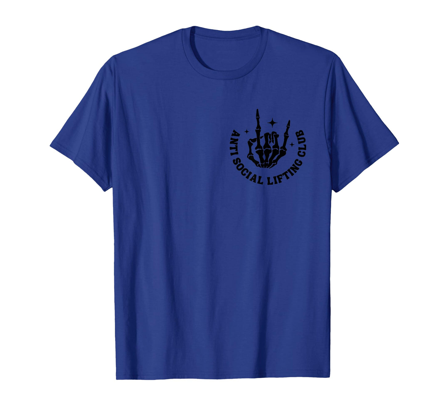 Anti Social Lifting Club Funny Gym Bodybuilder Fitness T-Shirt