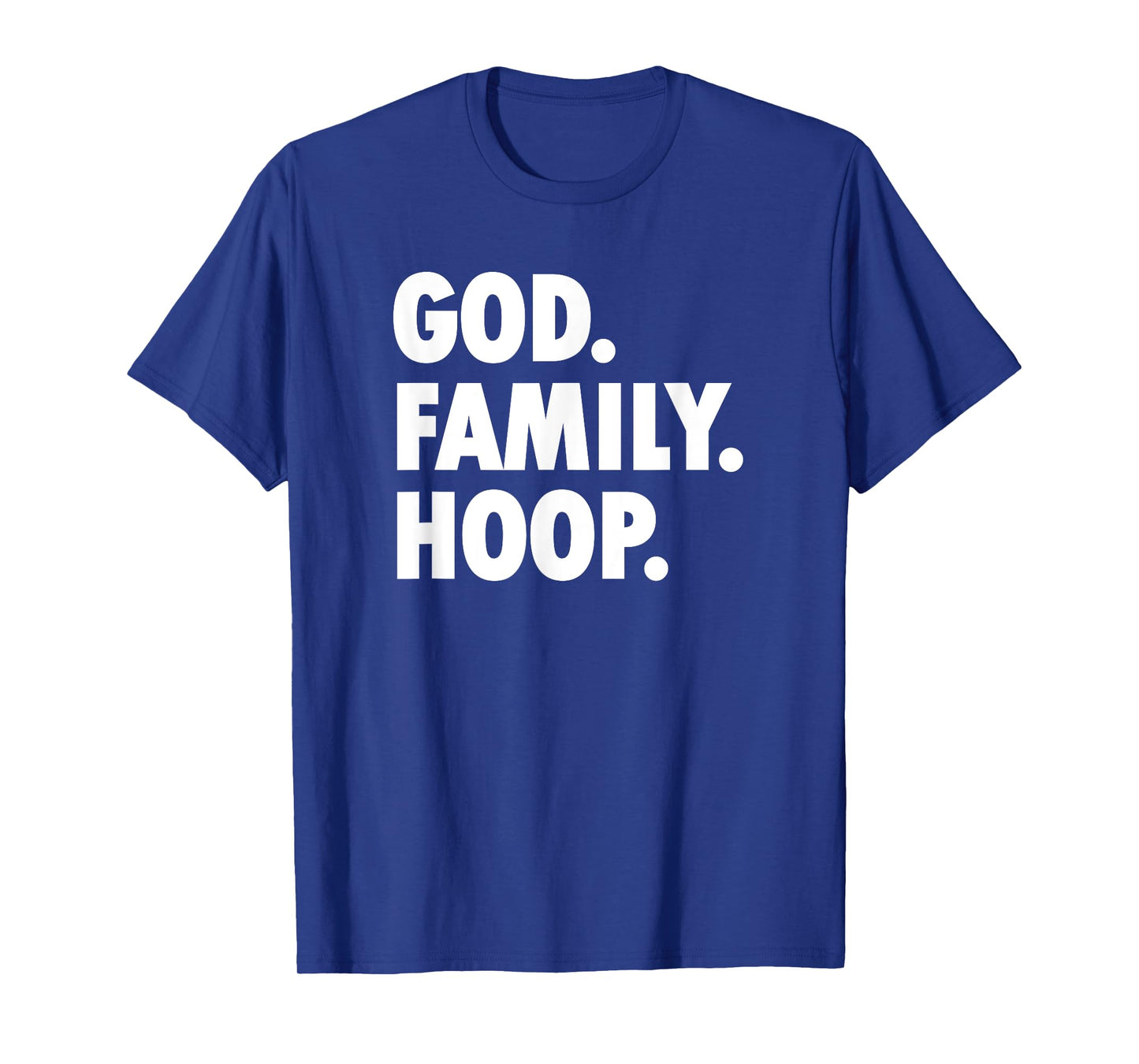 God Family Hoop - Novelty Basketball T-Shirt