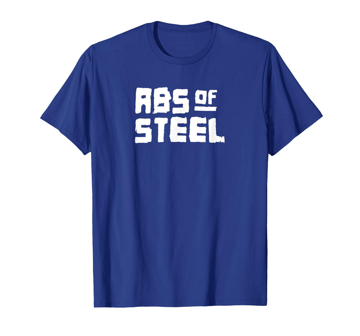 Mens ABS OF STEEL Gym Fitness Workout Bodybuilding Motivate G479 T-Shirt