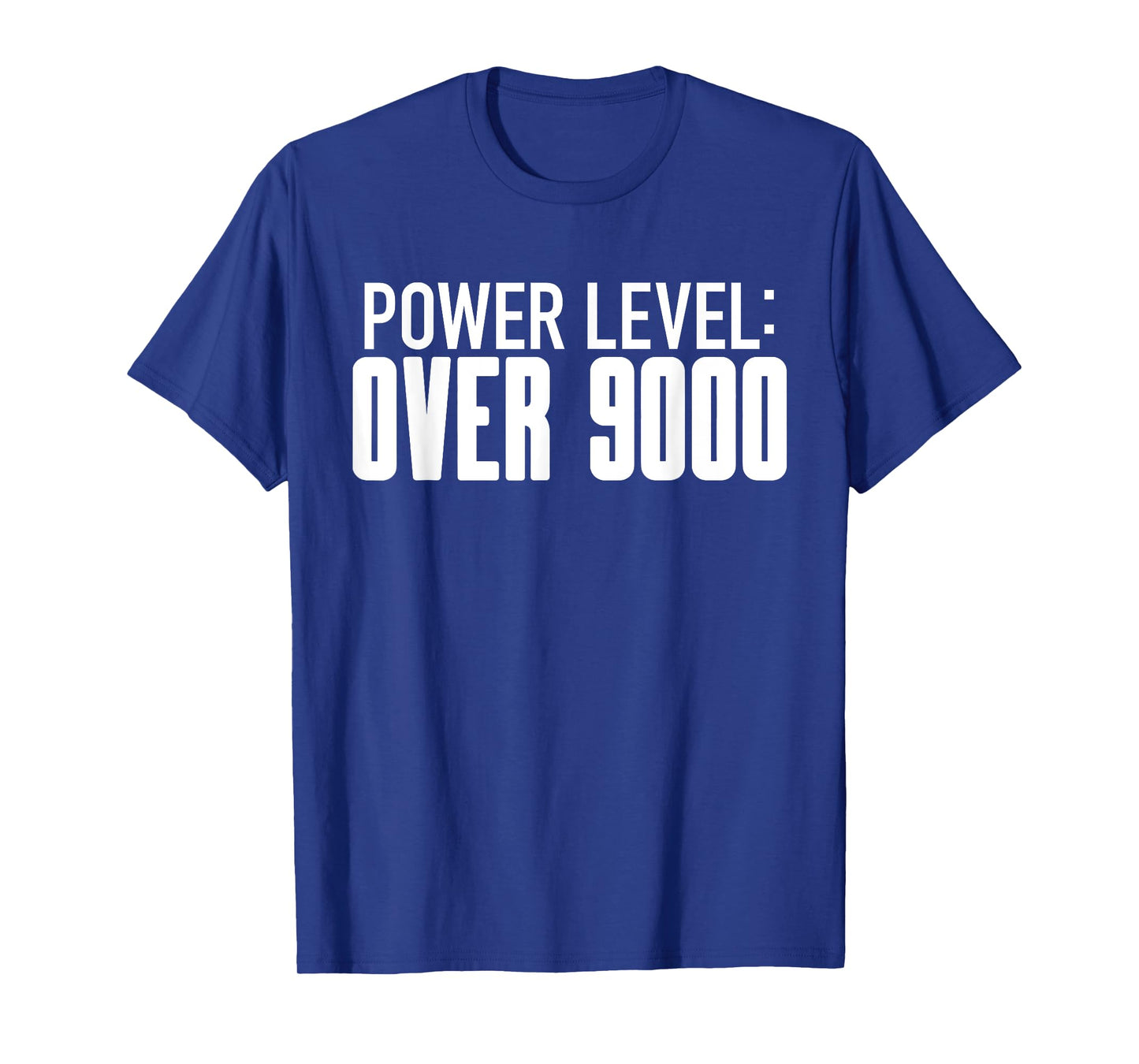 Power Level Over 9000 - Fun Cool Meme Workout Weight Lifting T-Shirt