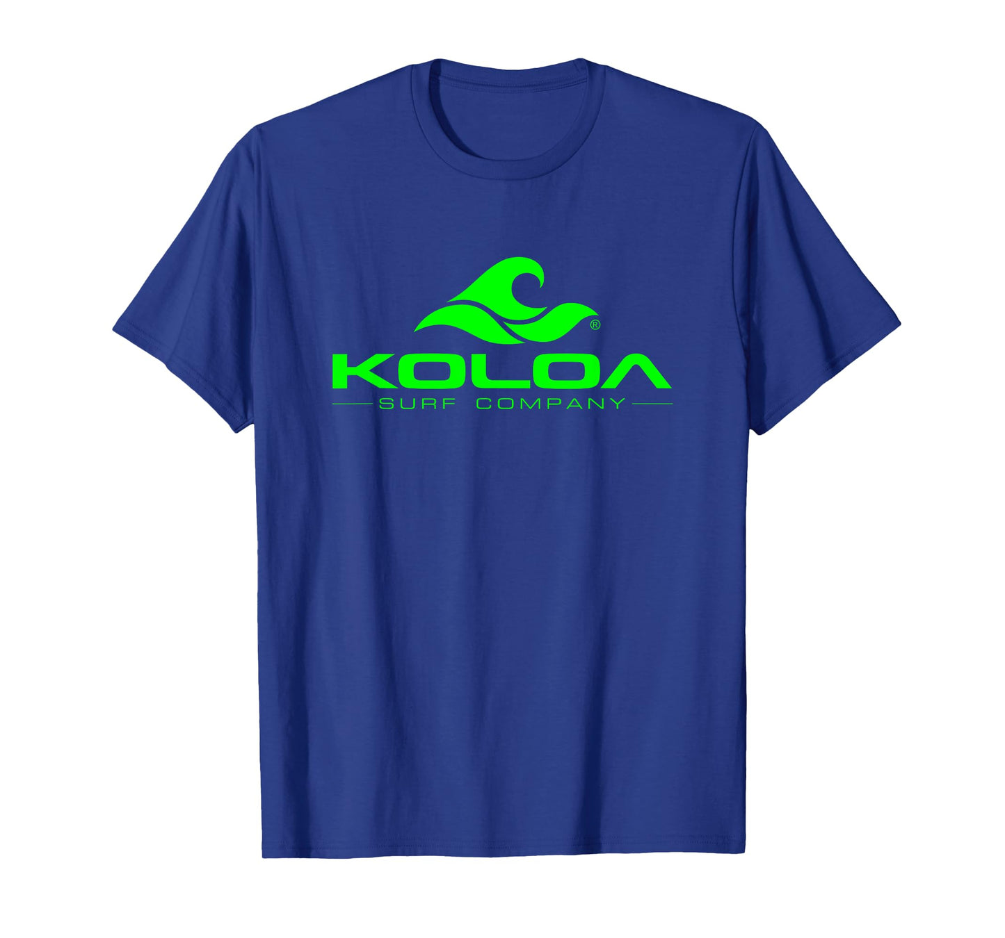 Koloa Surf Classic Green Wave Logo Graphic T-Shirt