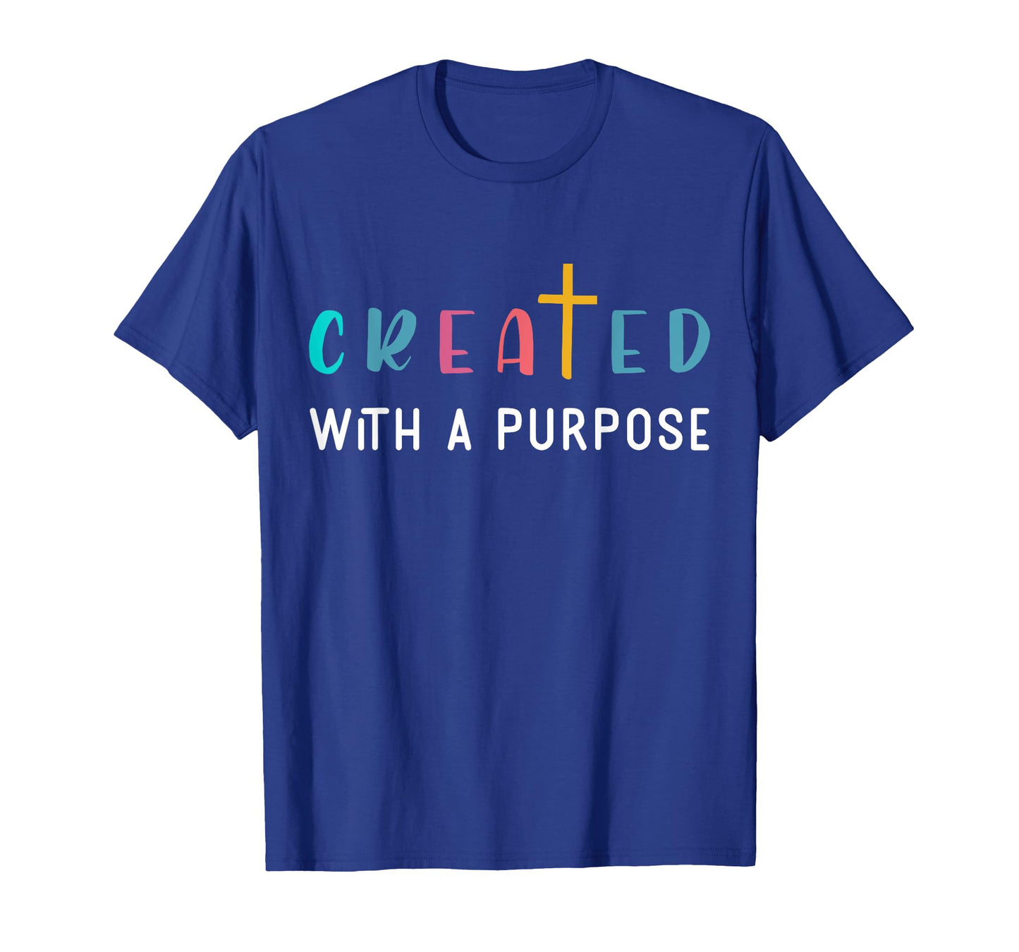 Created with a Purpose Kids Jesus Toddler Christian Kids T-Shirt