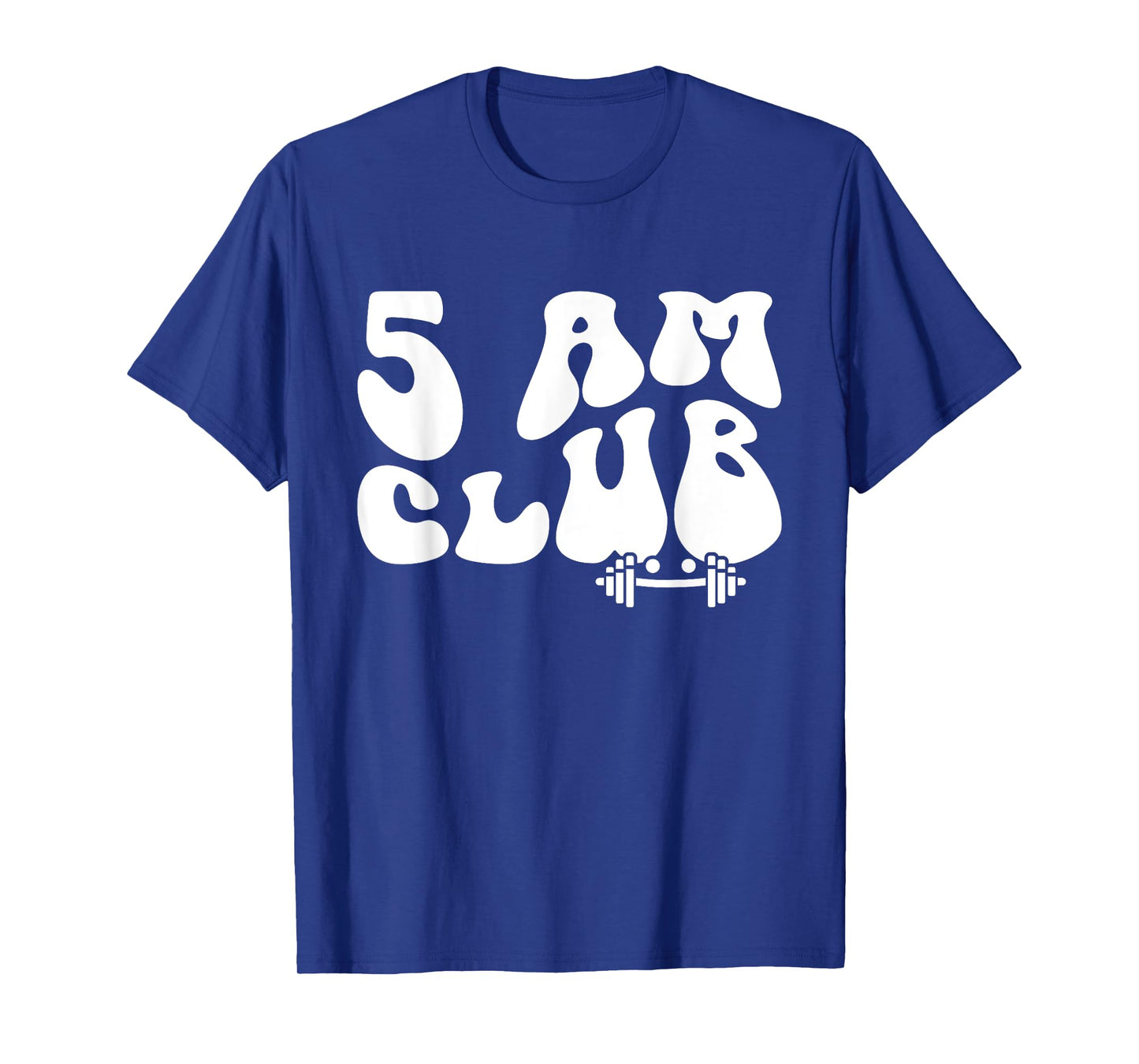 5 AM Club Gym Fitness & Workout Crew T-Shirt