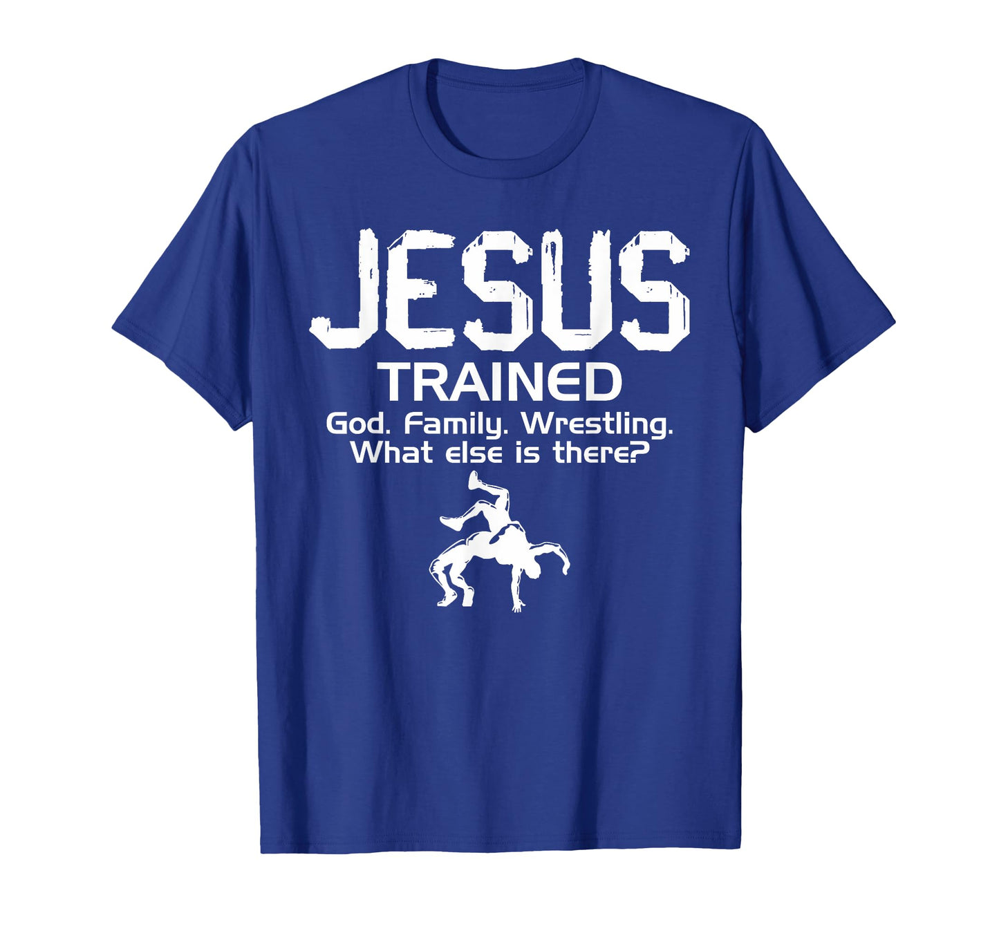 Vintage Jesus Trained Wrestling For Men Women 2 T-Shirt
