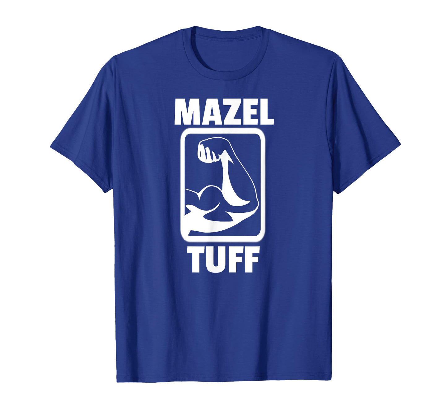 Mazel Tuff Funny Jew Gift Jewish Workout Gym Strong Unisex T-Shirt