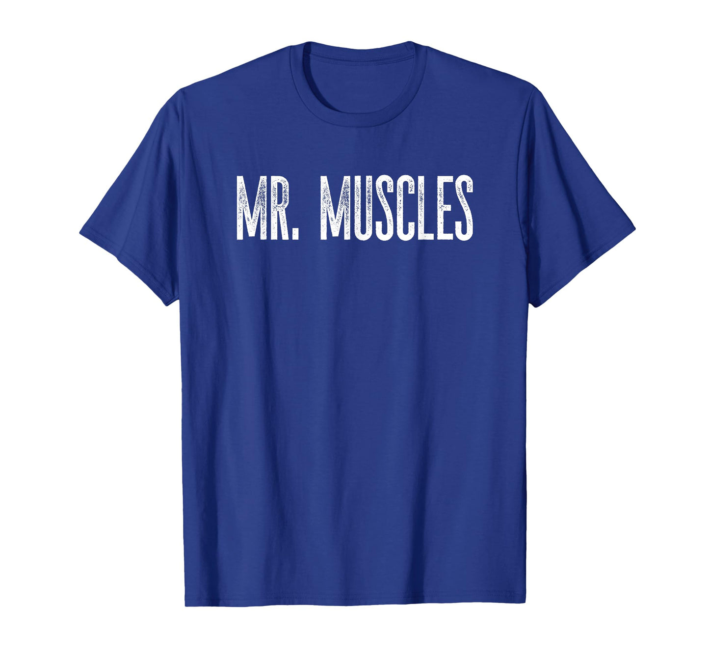 Funny Classic Mr. Muscles Fun Novelty Gag Gym T-Shirt