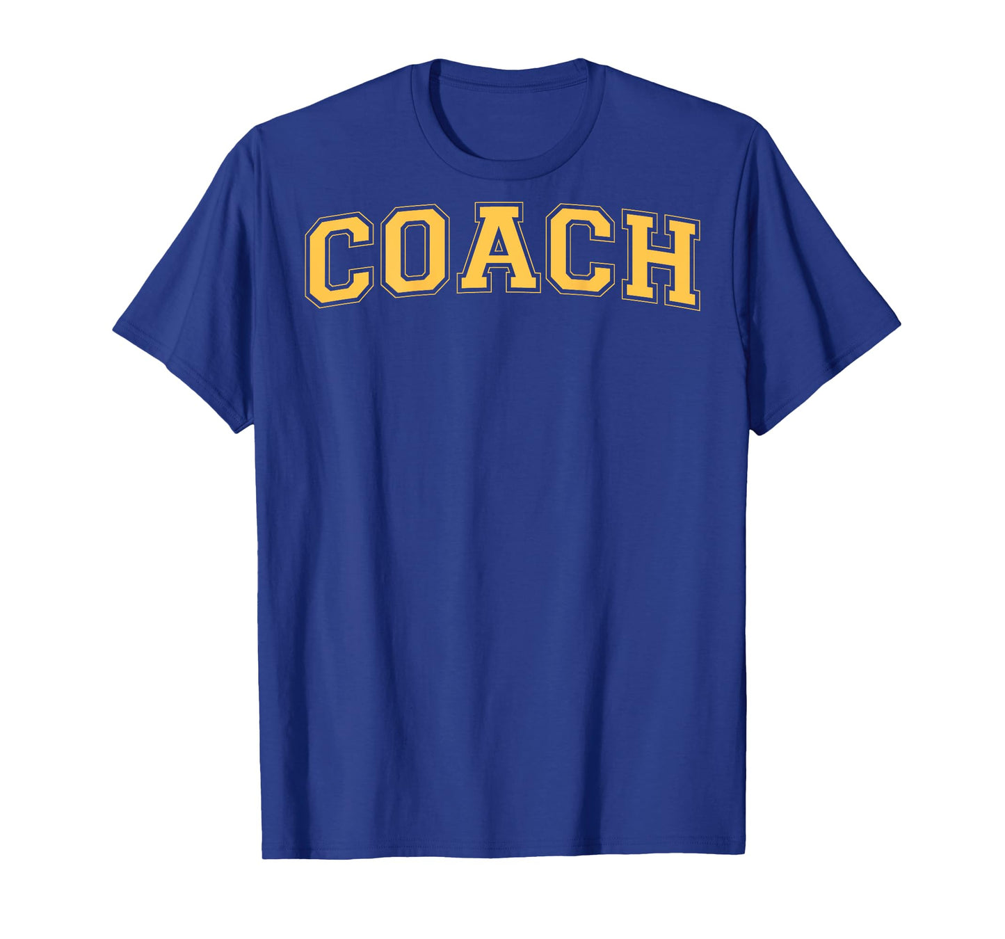 Coach Sports Trainer Vintage Yellow on the back T-Shirt